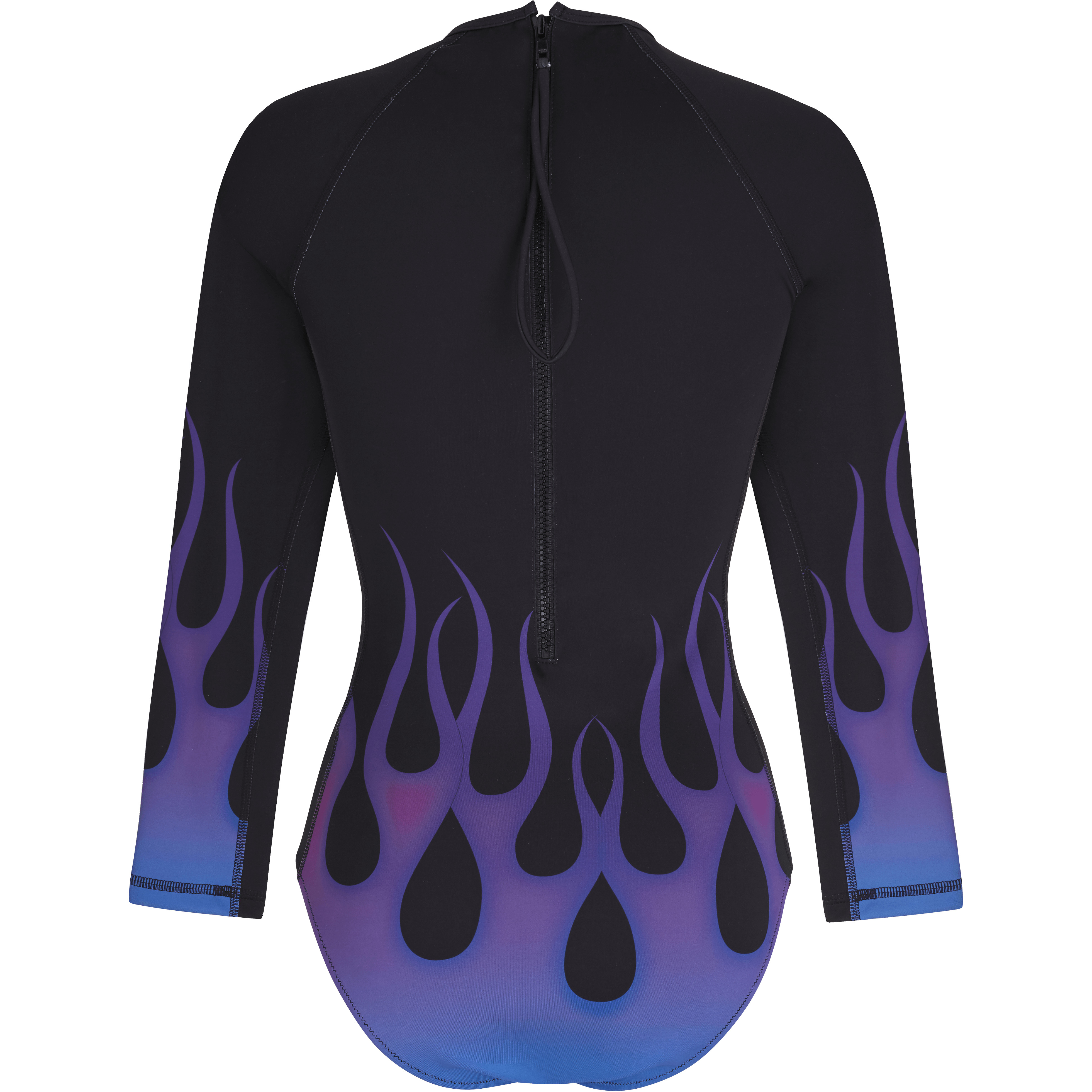Women Rashguard Long-Sleeves One-piece Swimsuit Hot Rod 360° - Vilebrequin x Sylvie Fleury - 2
