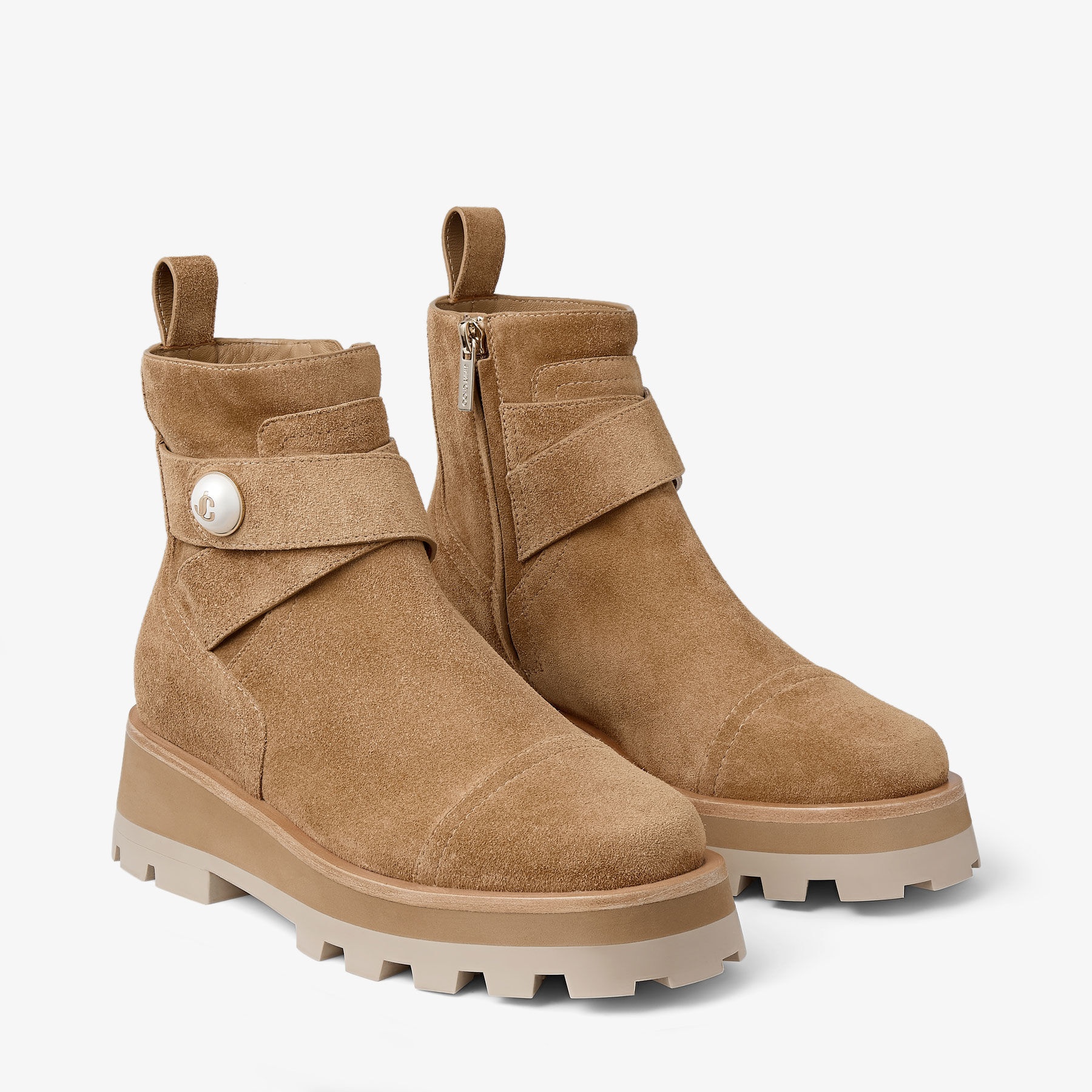 Meena Flat
Rattan Velvet Suede Boots - 2