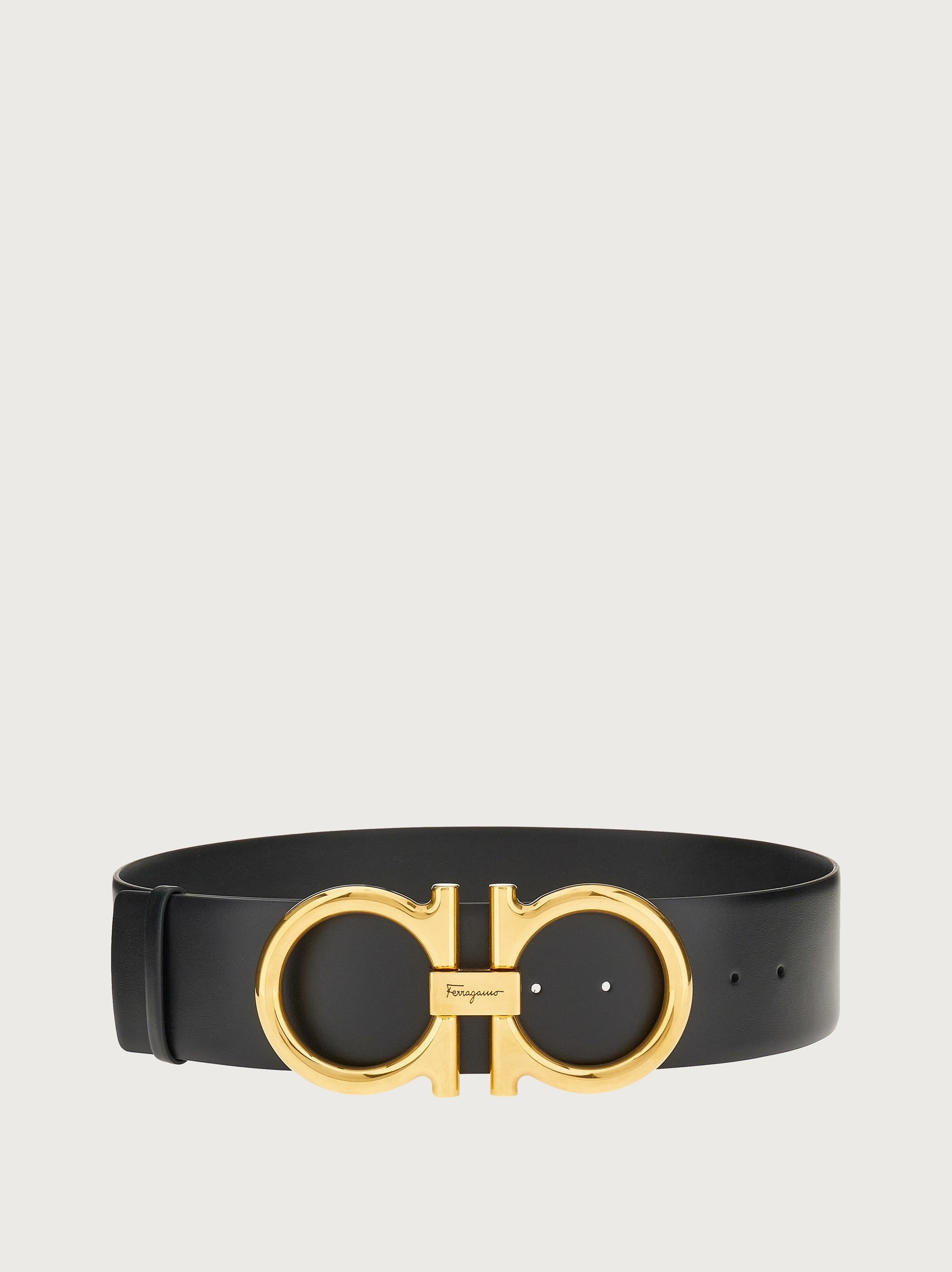 【送料&関税込】Ferragamo gancini High Waist Belt FERRAGAMO High waist Gancini belt | REVERSIBLE