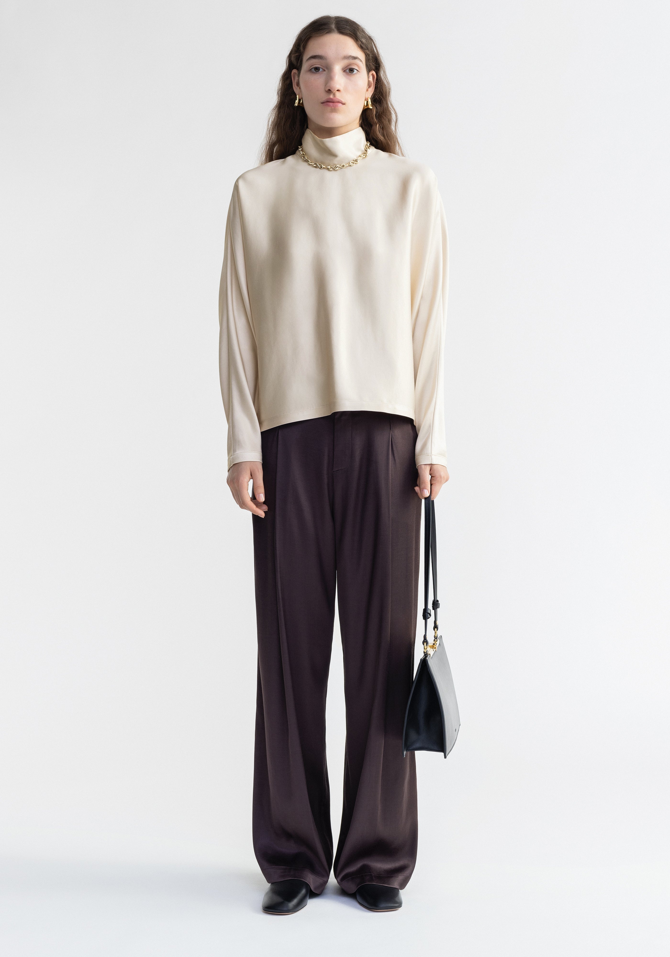 KATNISS
Satin turtleneck - 3