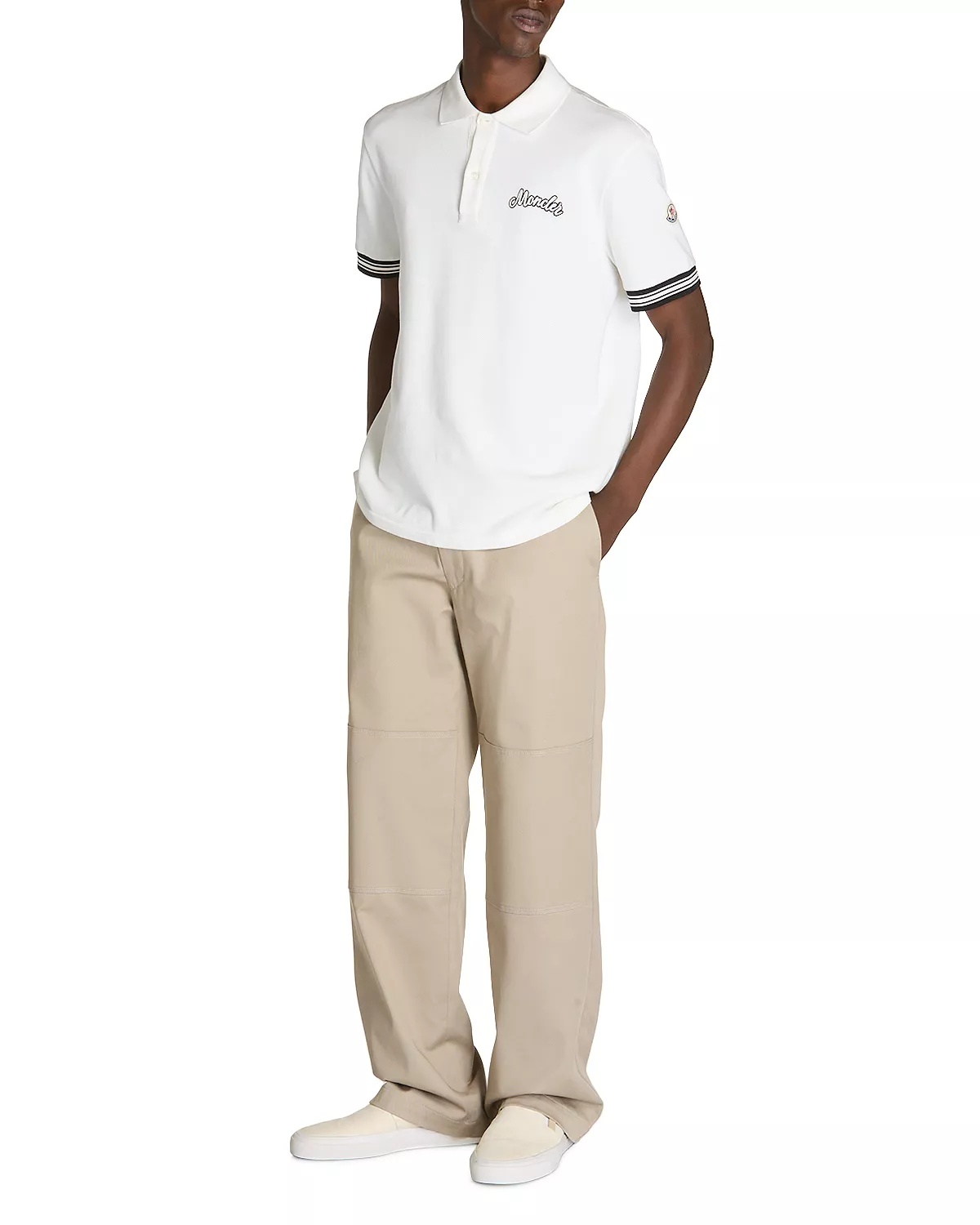 Cotton Logo Embroidered Polo Shirt - 2