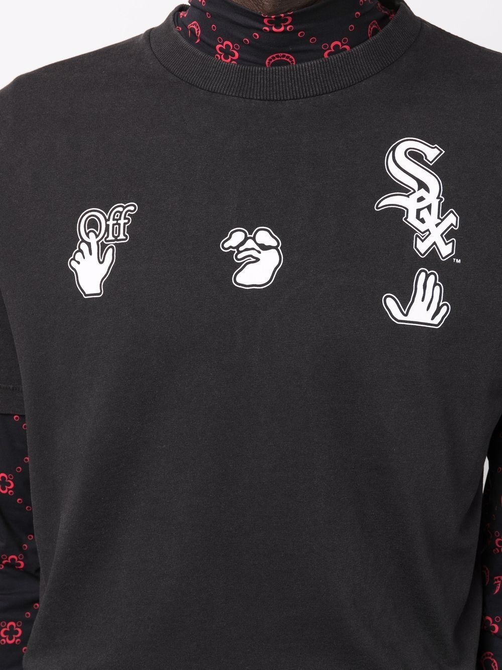 Chicago White Sox logo-print T-shirt - 5