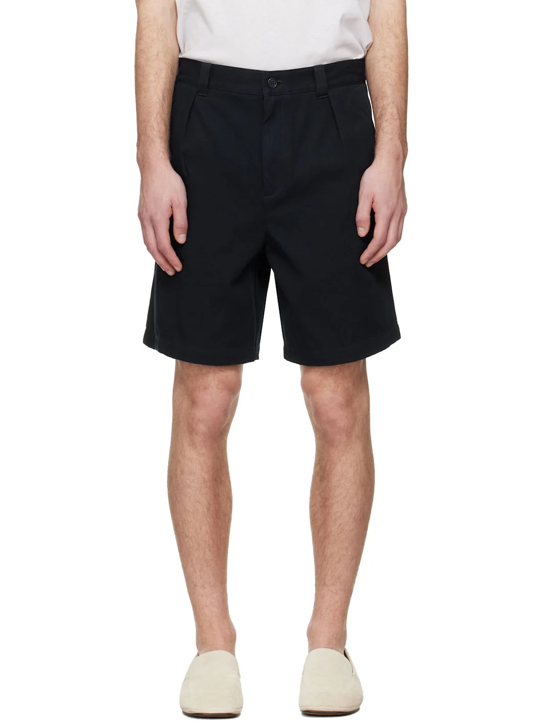 Navy Otis Bermuda Shorts - 1