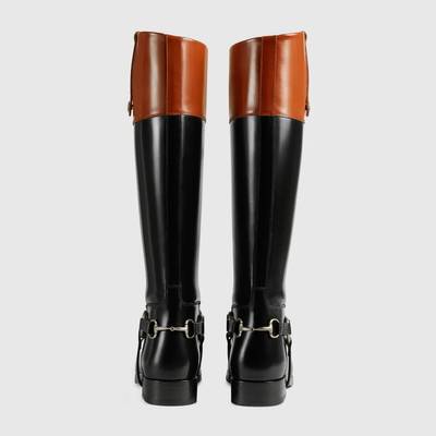 GUCCI Knee-high boot with harness outlook