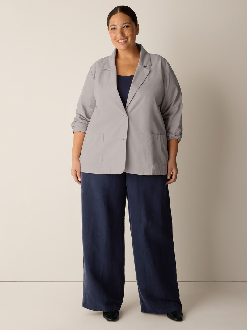 Light Cotton Nylon Blazer 6