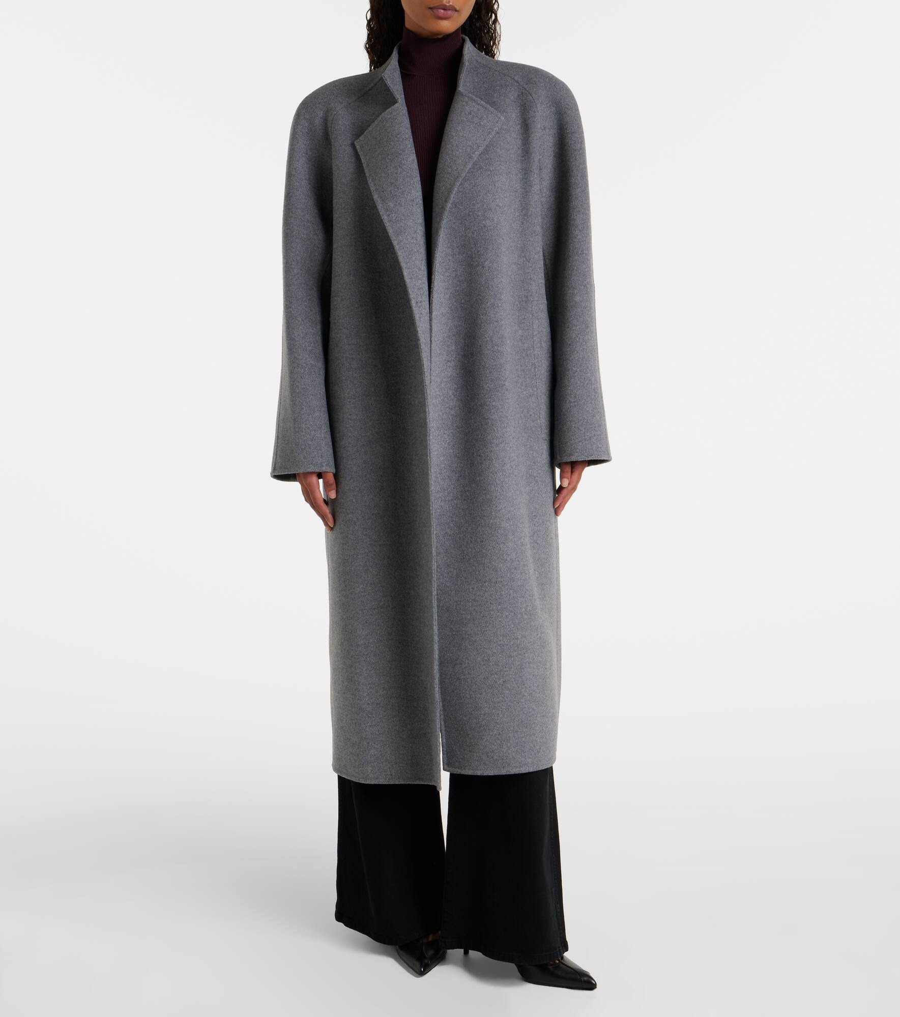 Deena wool wrap coat - 6