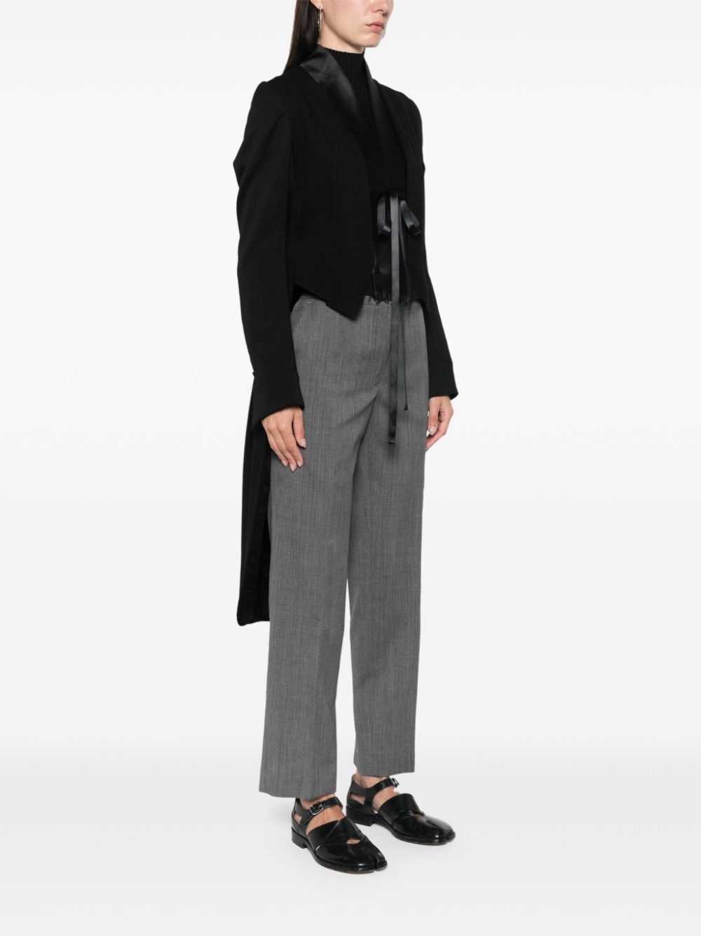 wool blazer - 6