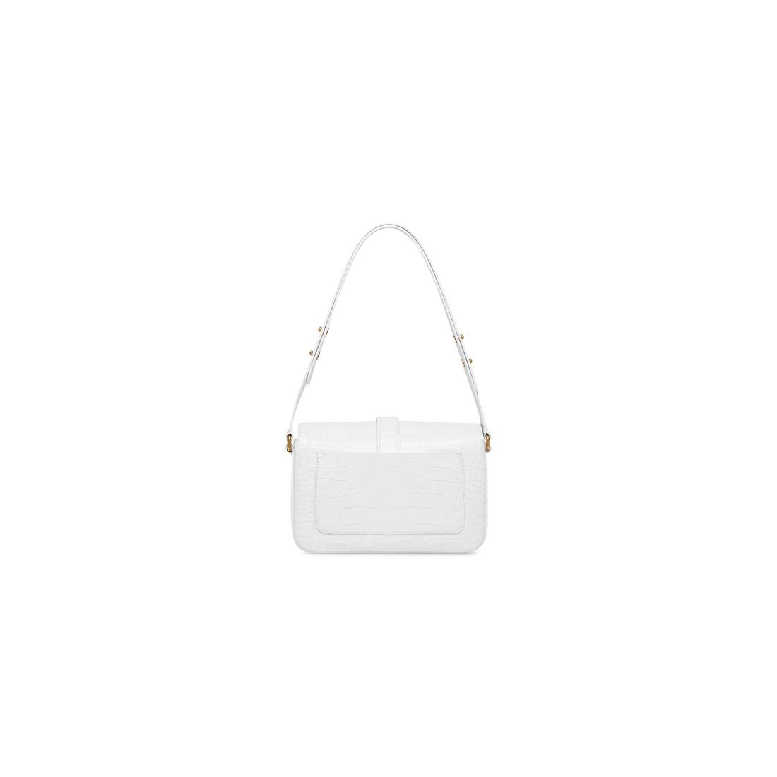 lady small flap bag crocodile embossed - 5