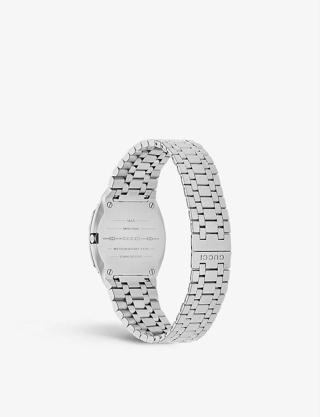 YA163501 GUCCI 25H stainless steel quartz watch - 2