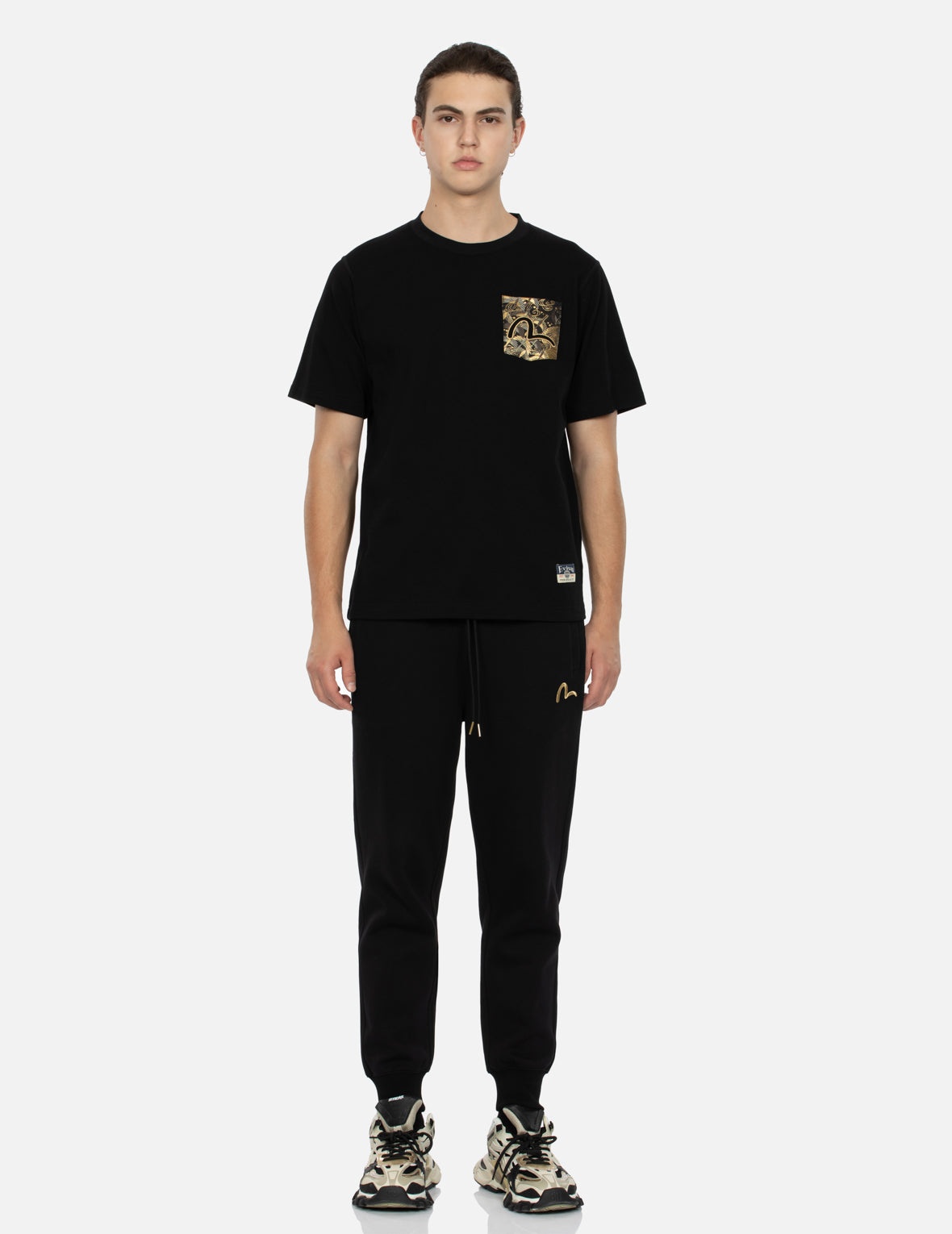 AUSPICIOUS CLOUD EMBROIDERY REGULAR FIT T-SHIRT - 5