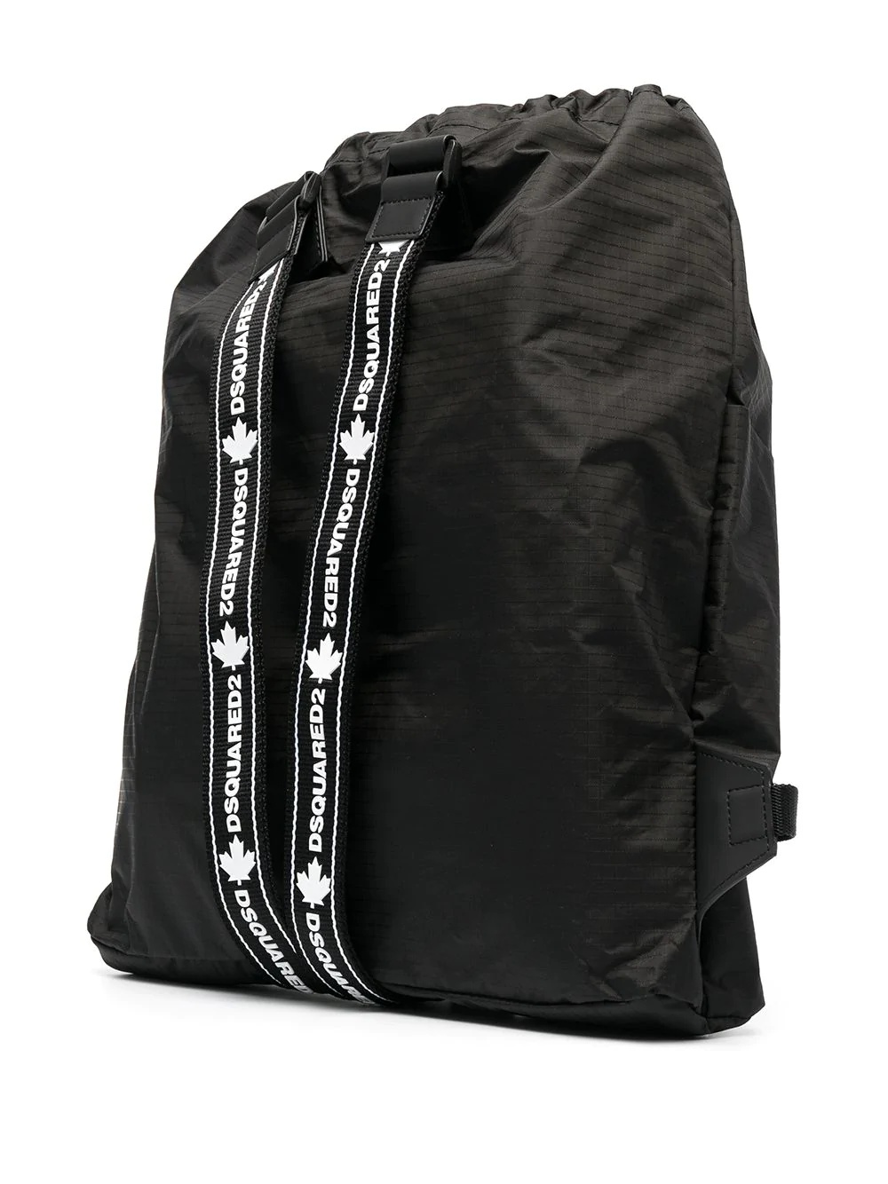 logo-strap backpack - 3