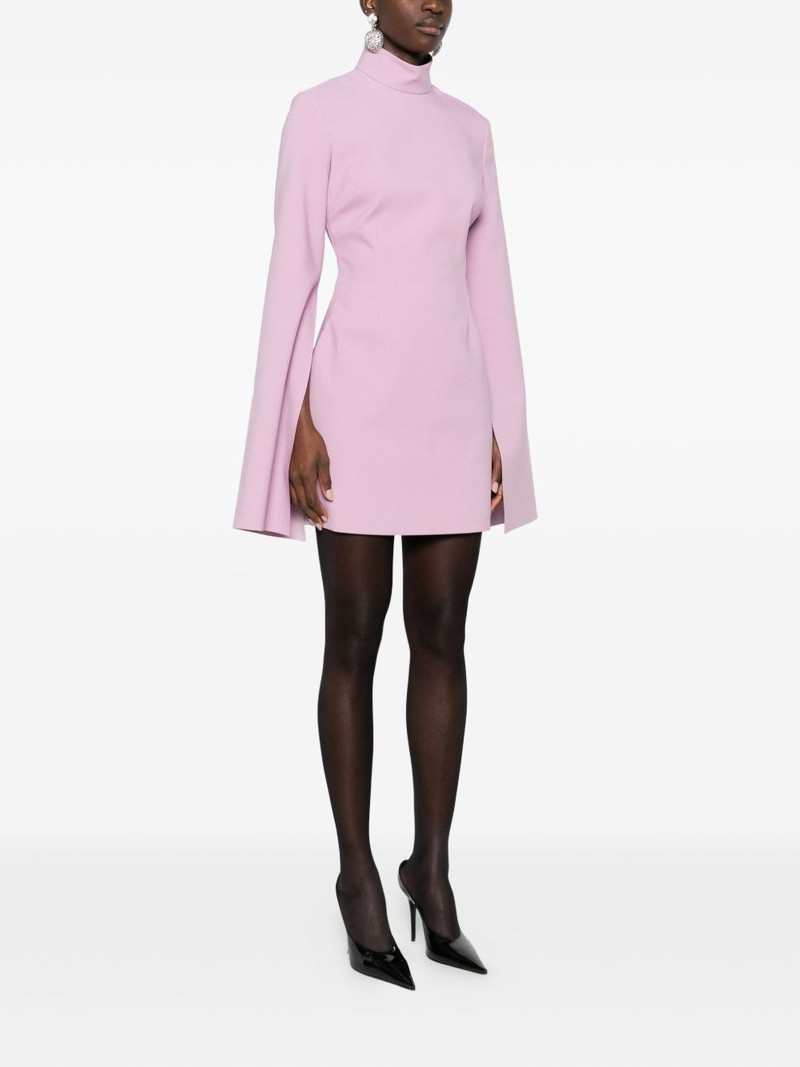 funnel-neck mini dress 3