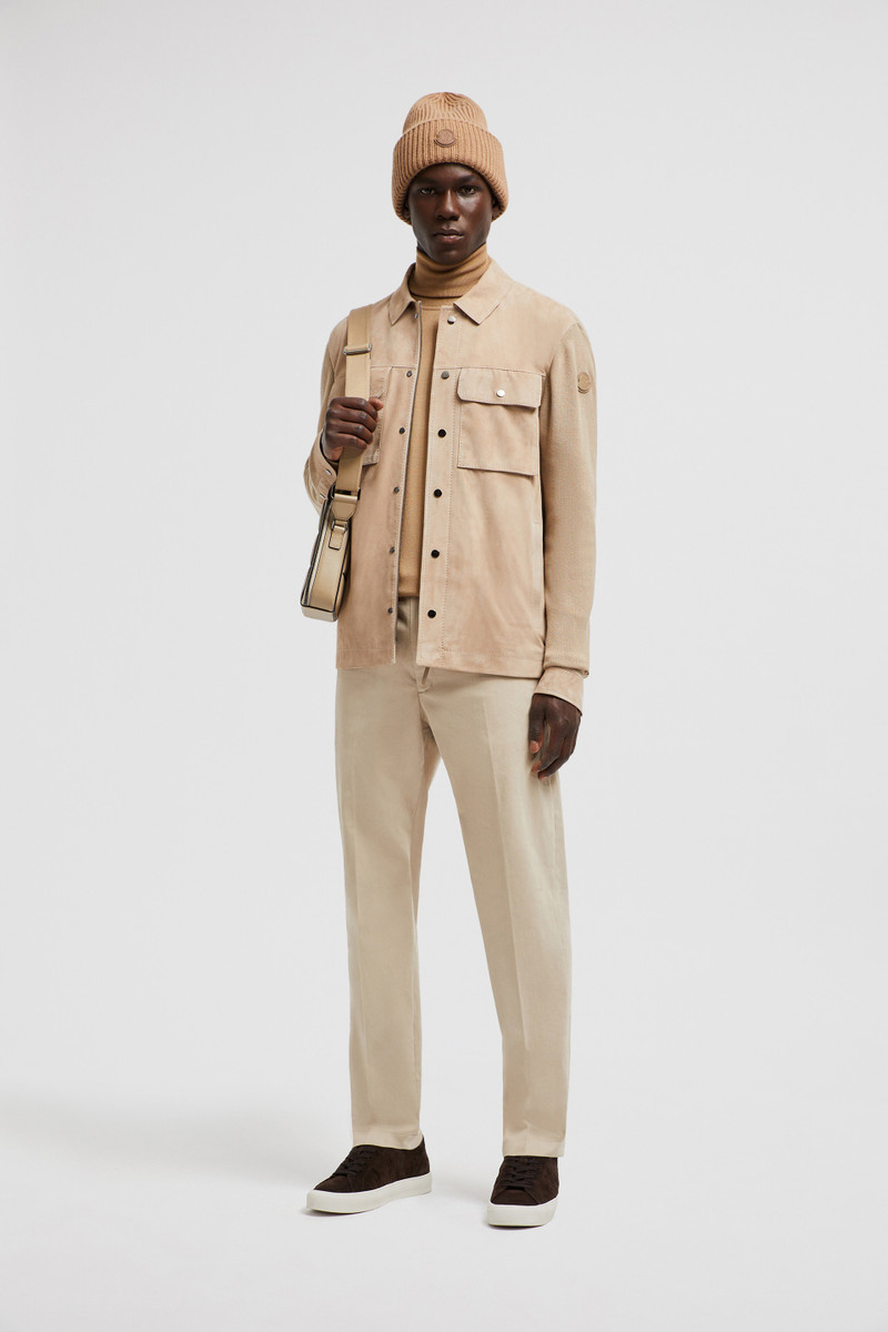 Moncler Polished Cotton Jogging Pants outlook