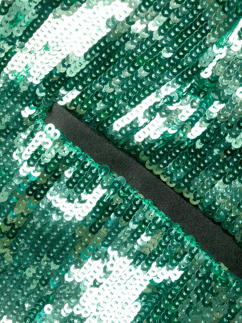 sequin-embellished 넓은 다리 바지 7