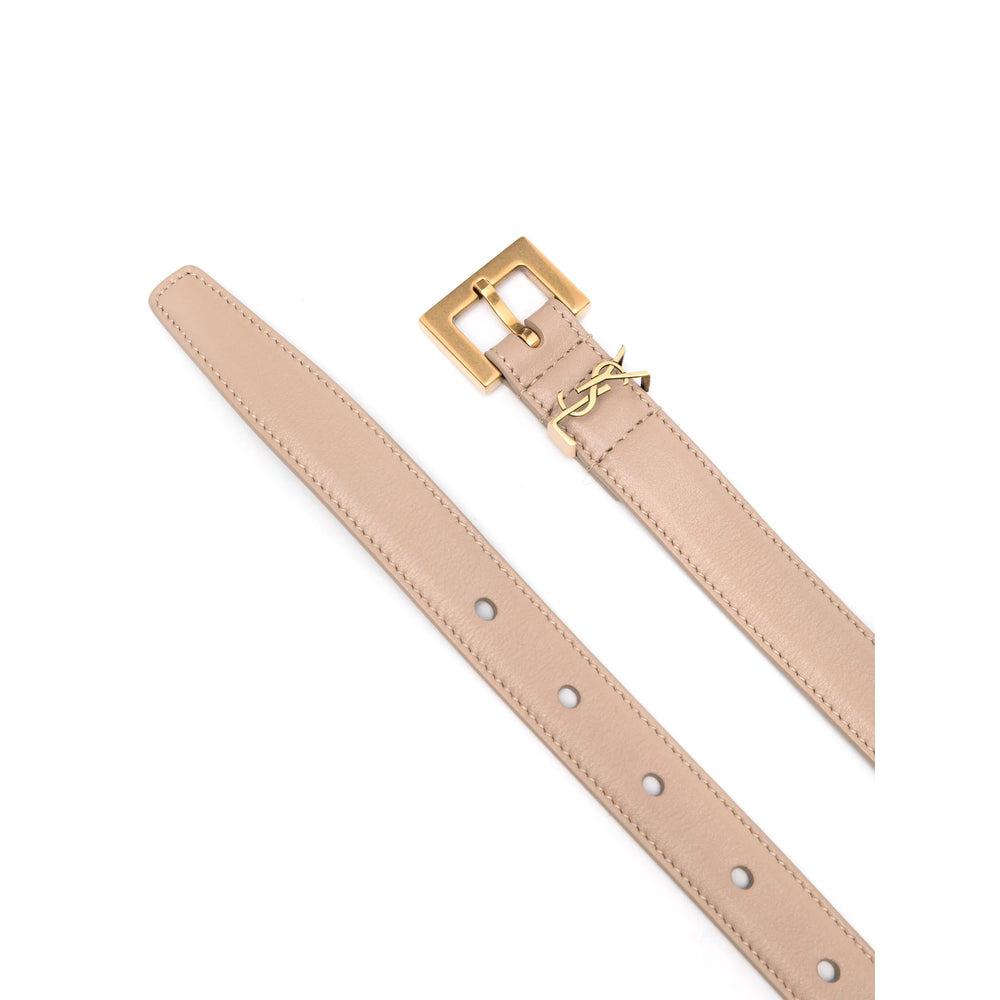 Saint Laurent Neutrals Belts Women - 2