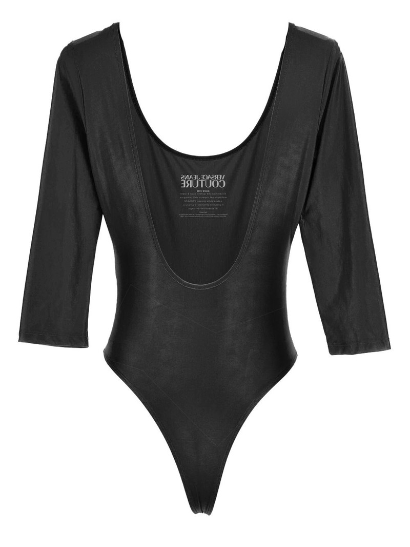 VERSACE JEANS COUTURE logo-print bodysuit outlook