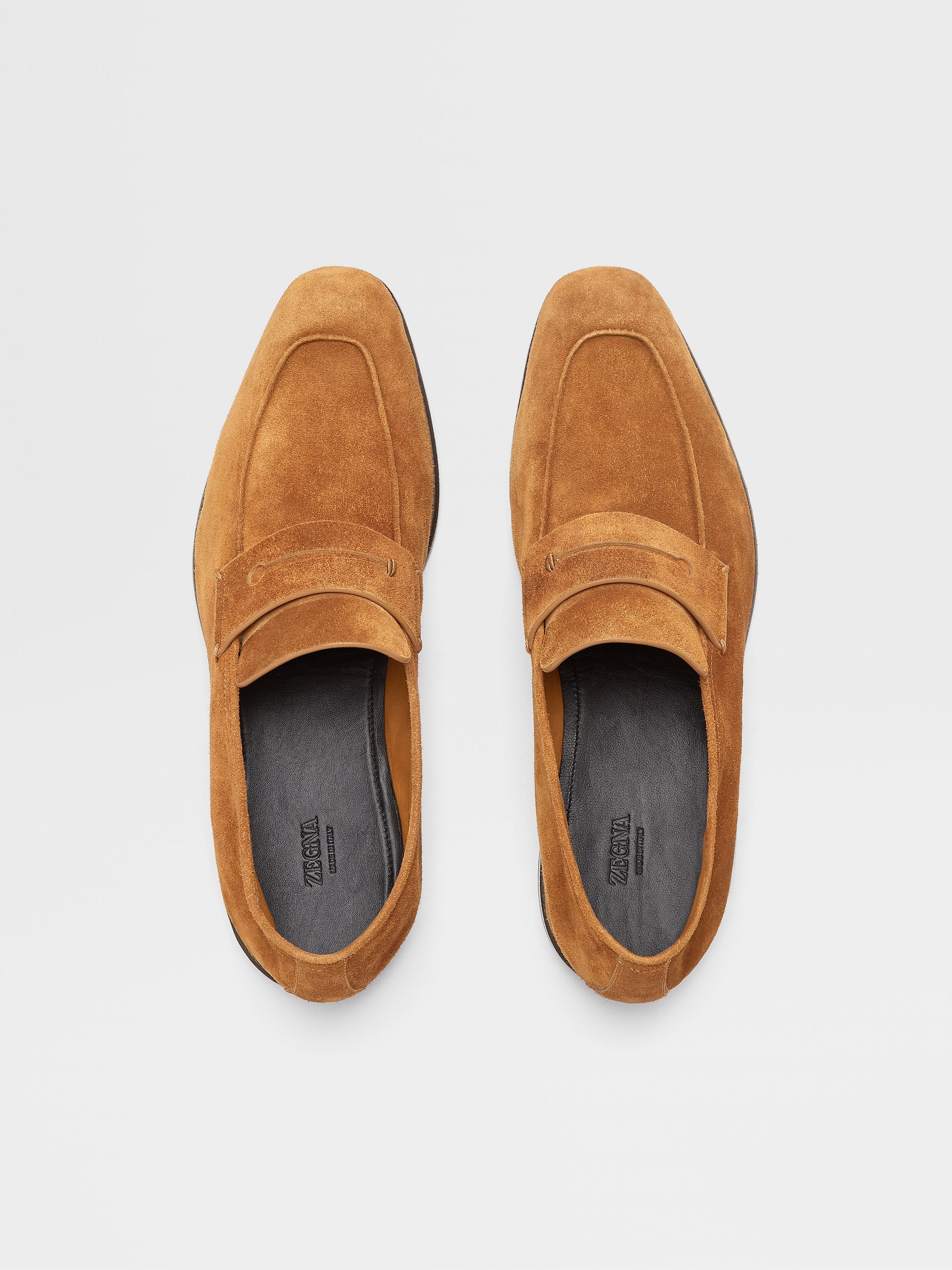 OCHRE SUEDE L'ASOLA LOAFERS - 5