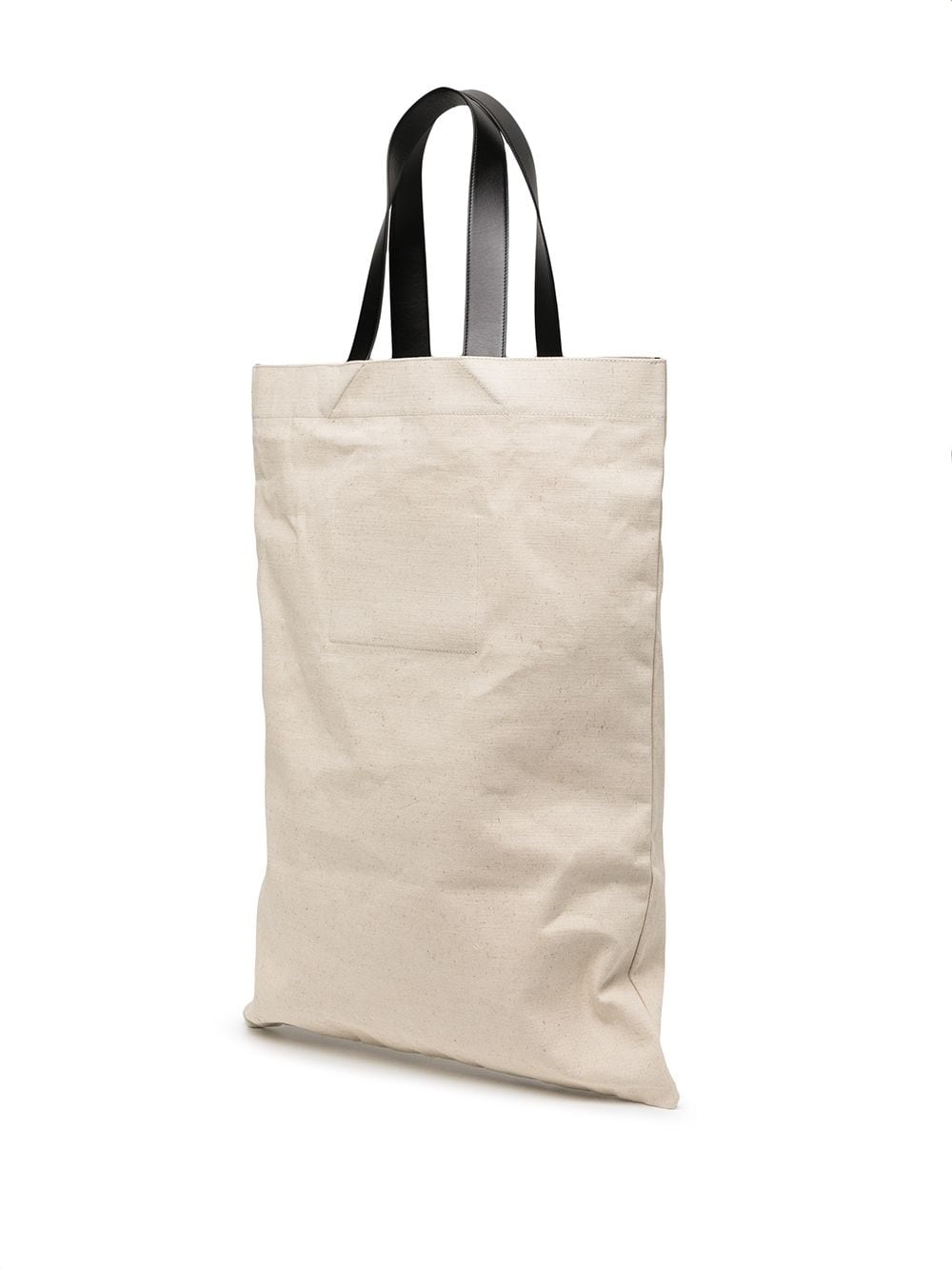 oversized cotton tote bag - 3