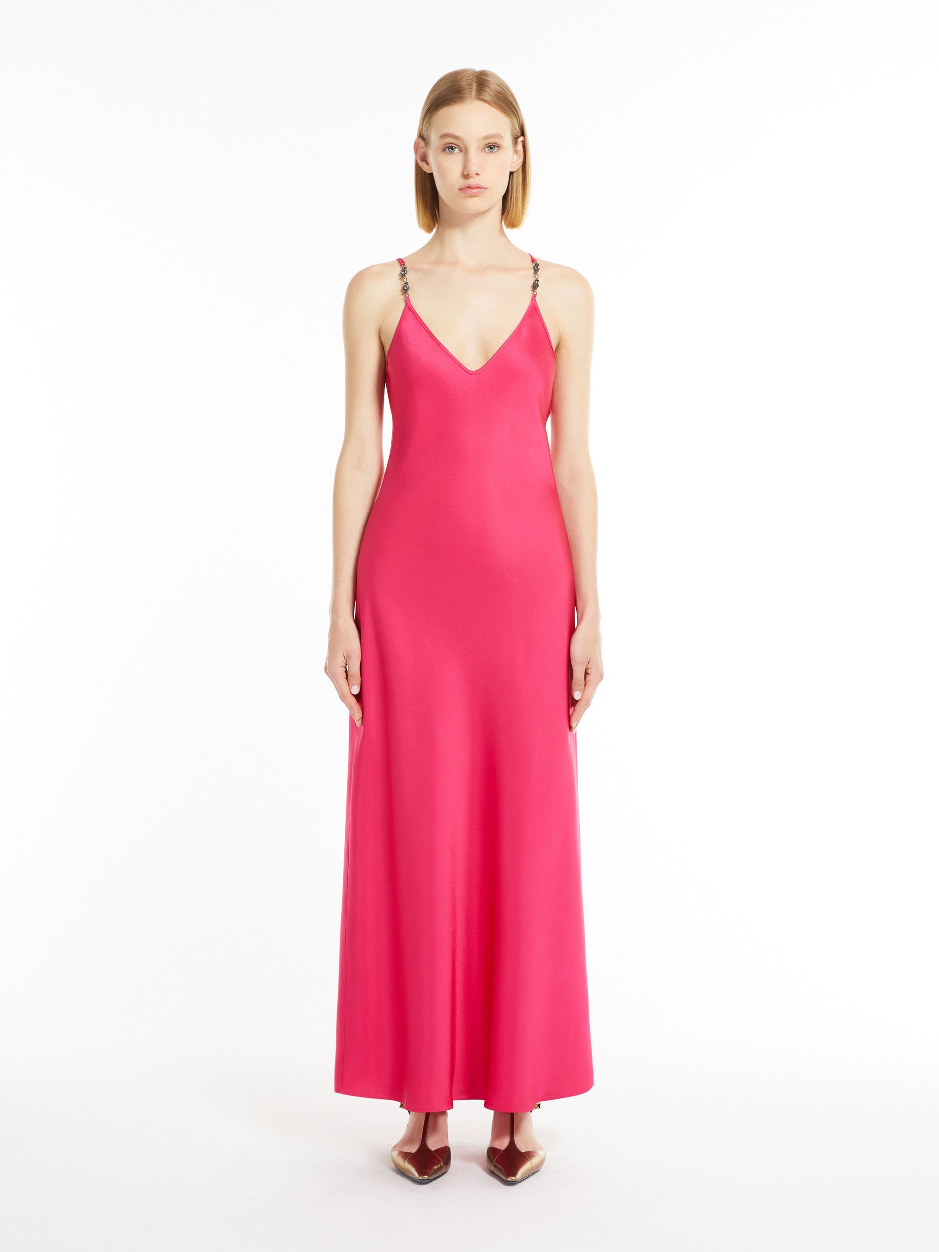 RIVE Envers satin slip dress - 3