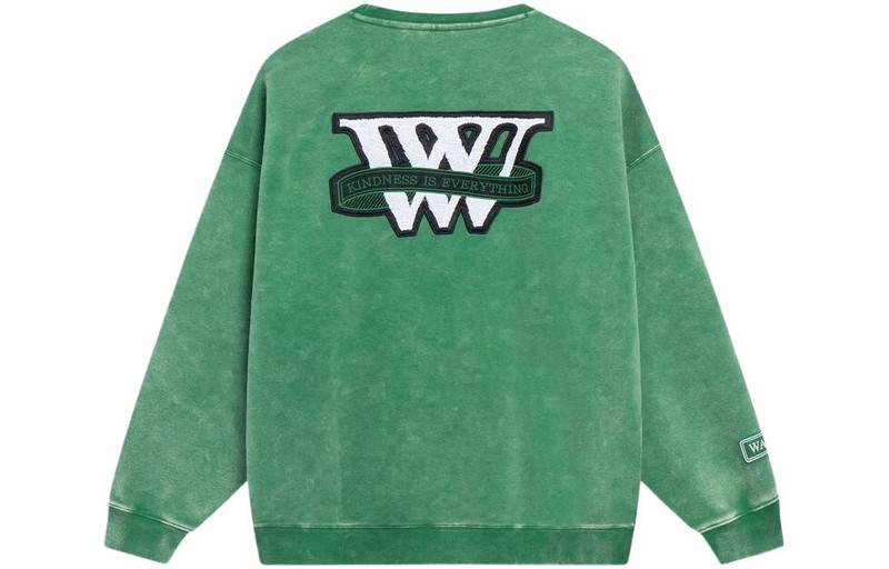 Li-Ning Li-Ning Way Of Wade Graphic Sweatshirt 'Green' AWDT143-9 outlook