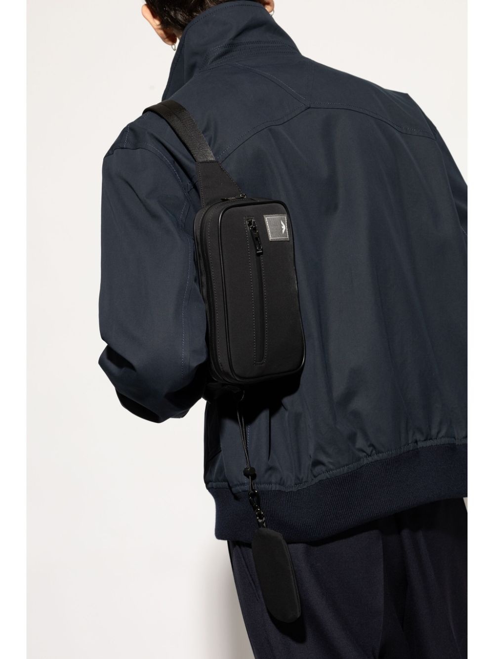 logo-patch belt bag - 2
