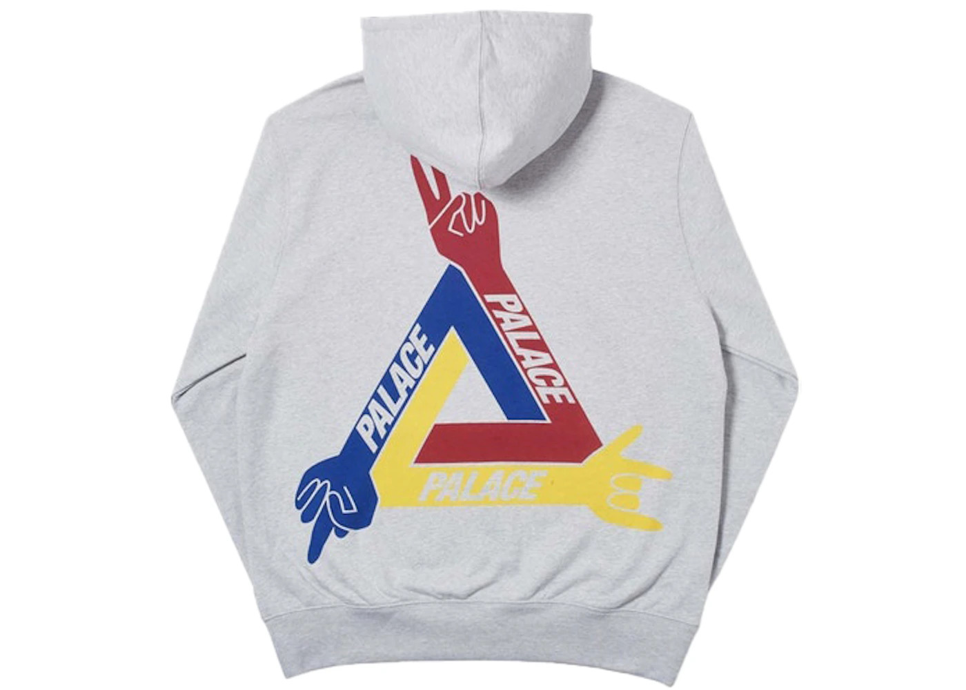 Palace JCDC Hood Grey Marl - 2