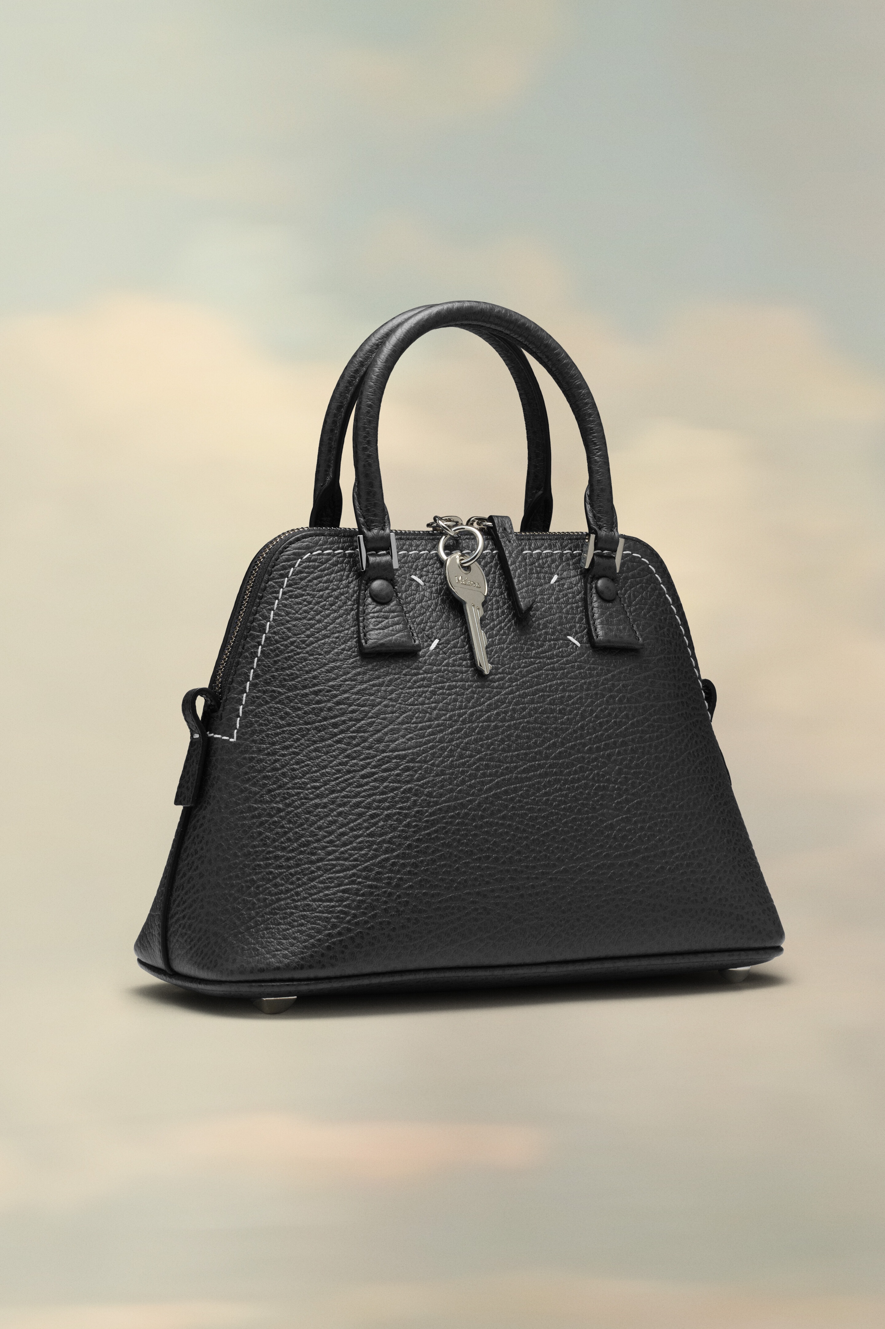 Maison Margiela 5AC Classique leather mini bag - Black