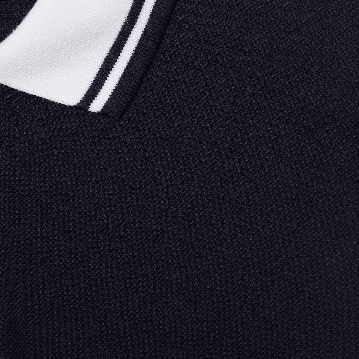 Cotton piquet polo shirt with print - 7
