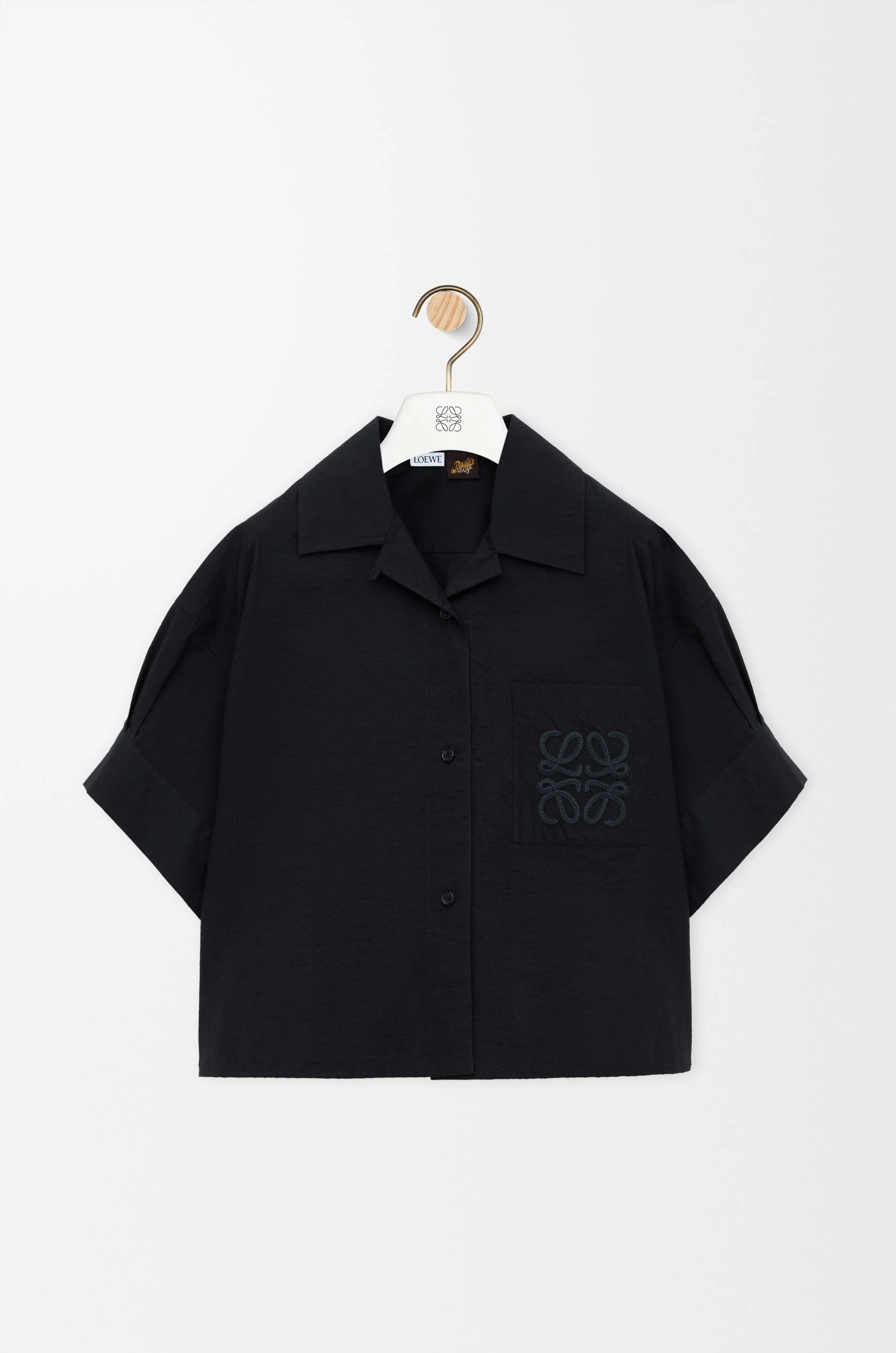 Short sleeve shirt in cotton blend - 1