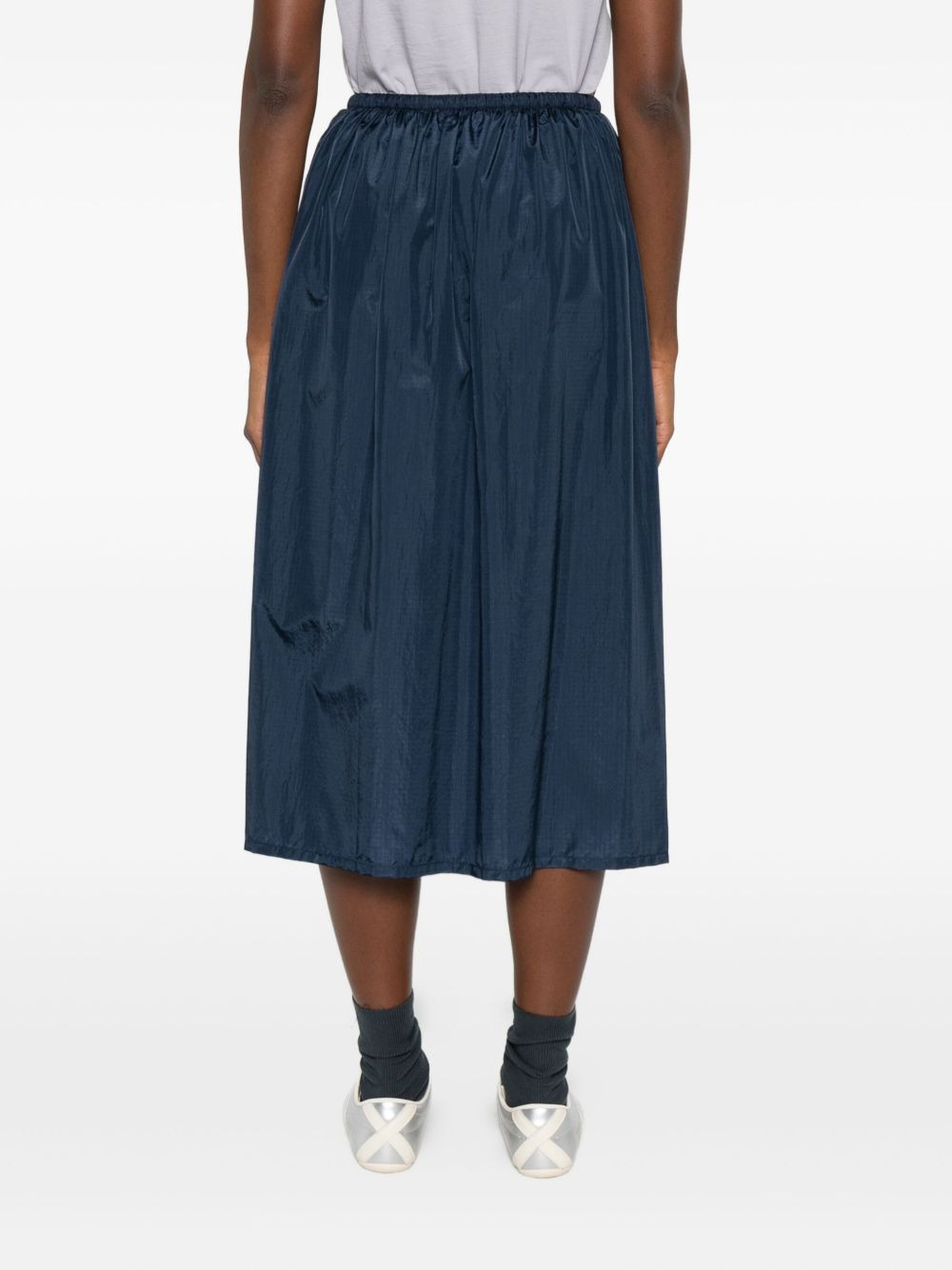 drawstring midi skirt - 4