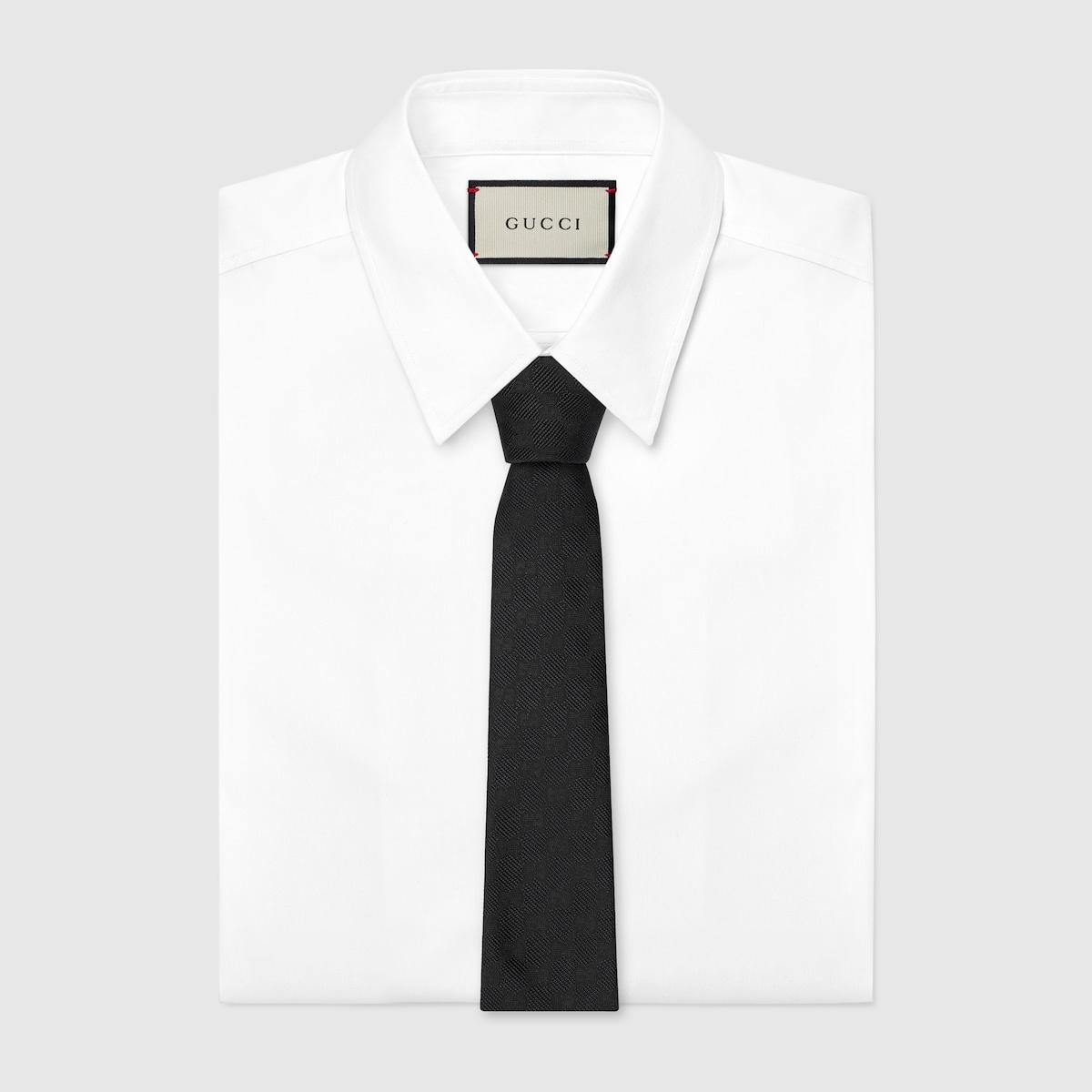 GG silk jacquard tie with Web 2