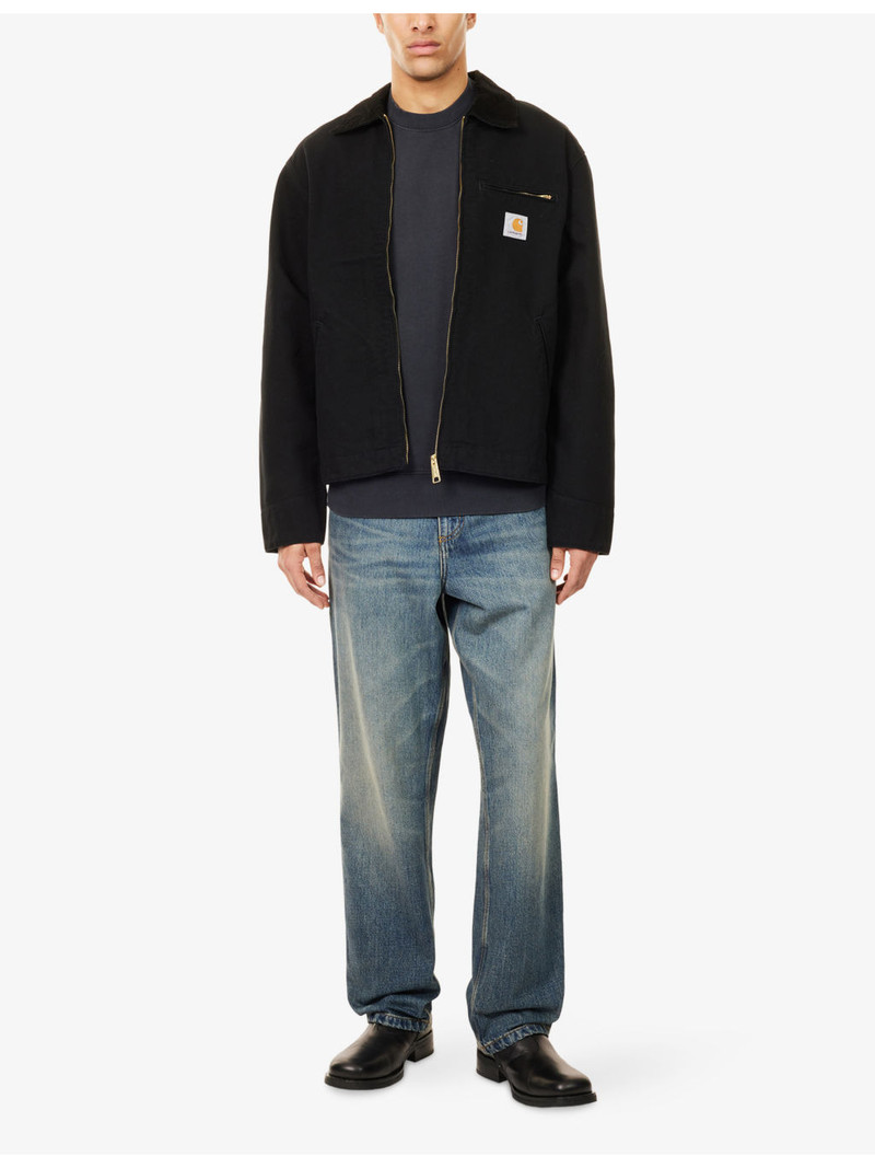 Carhartt WIP Detroit Summer Logo-Patch Cotton Jacket outlook