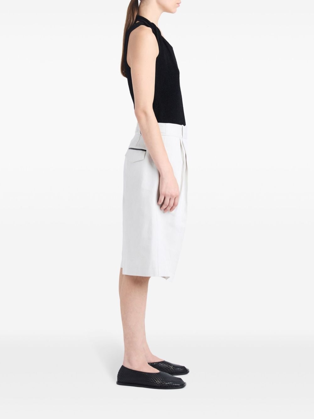 knitted halterneck top - 3