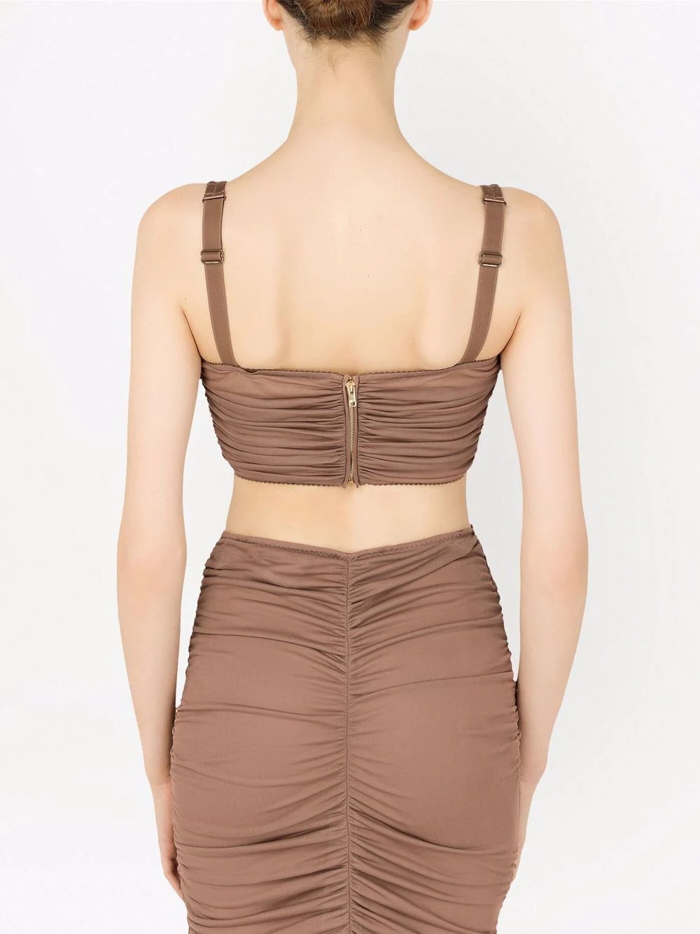 ruched-bodice top - 4