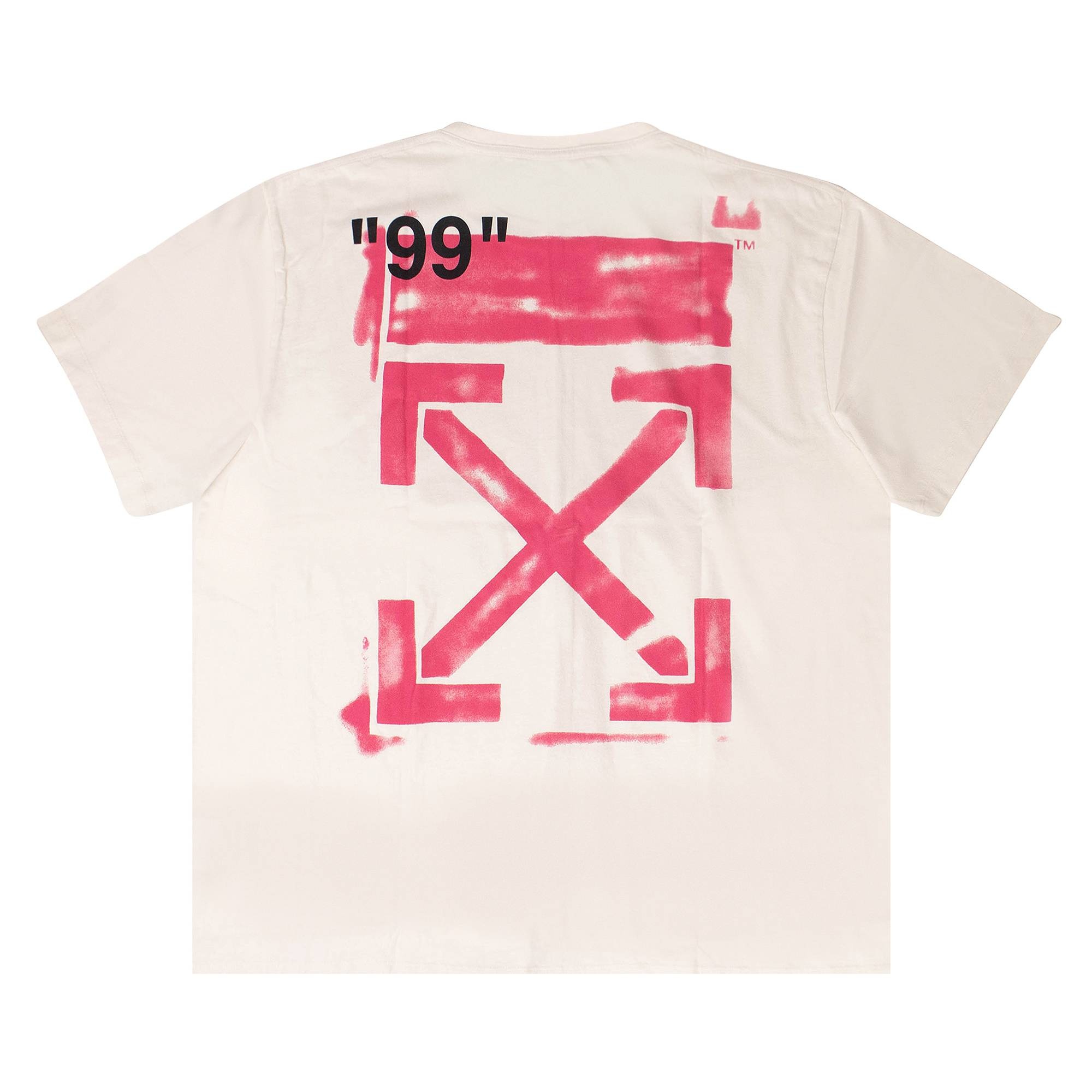 Off-White Stencil Logo T-Shirt 'White' - 2