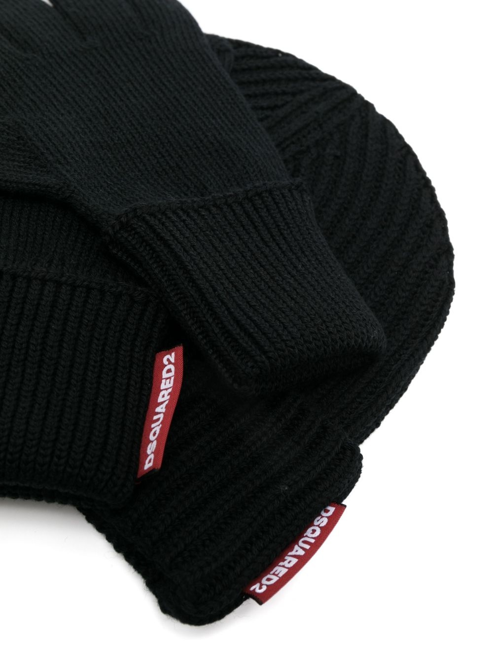 set-of-two wool beanie - 2