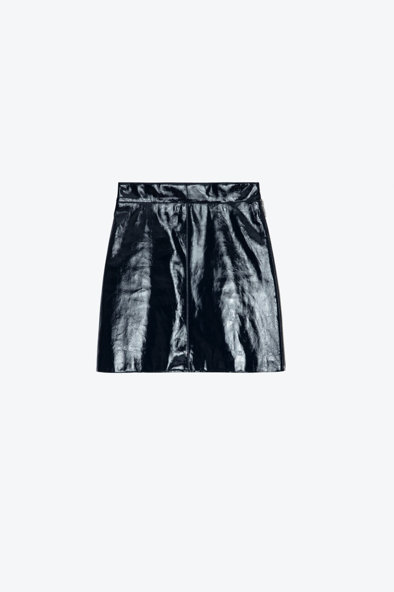 Jinette Vinyl Skirt 1