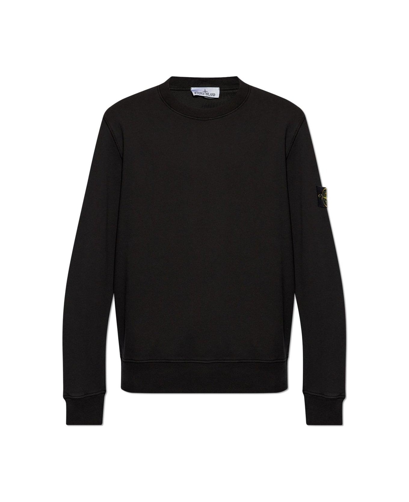 Logo Patch Crewneck Sweatshirt - 1