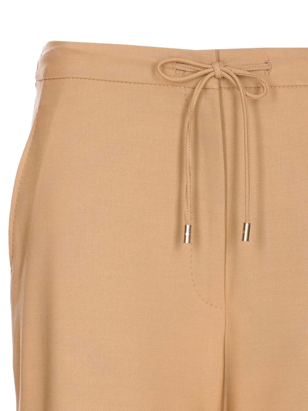 drawstring-waist trousers - 3