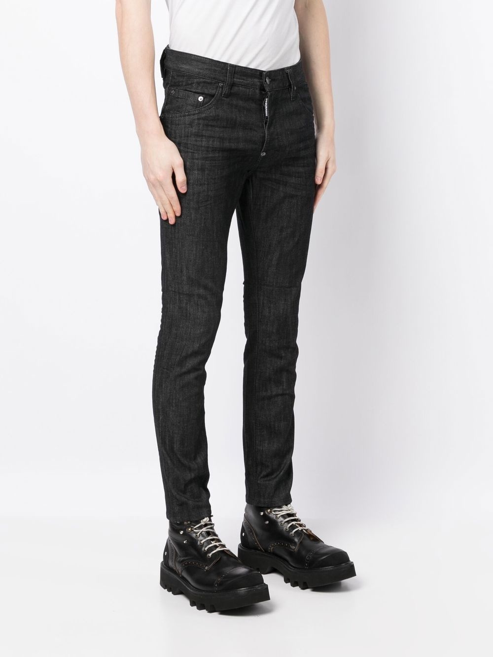 low-rise slim-fit jeans - 3