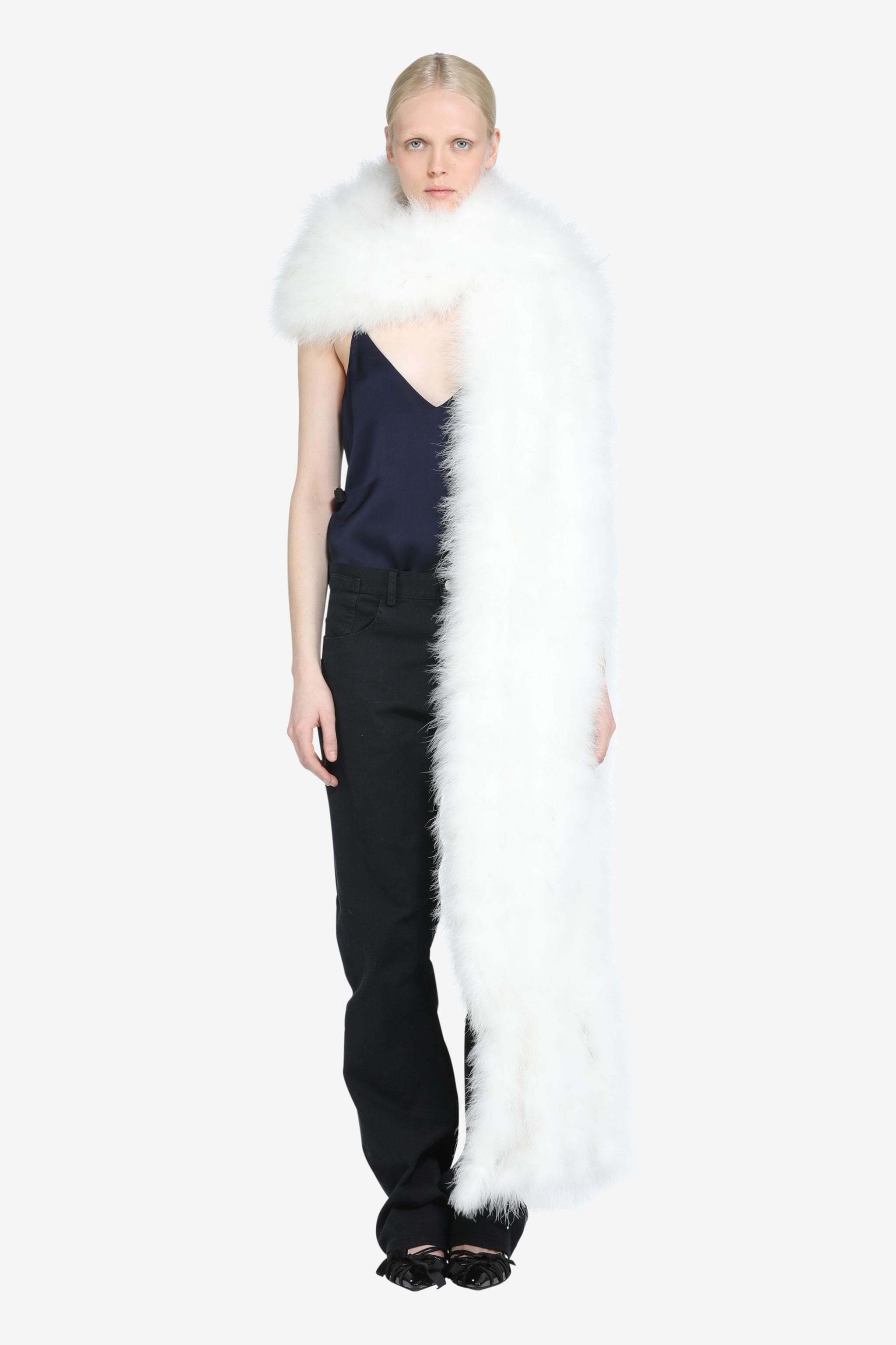 SYNTHETIC-FUR STOLE - 1
