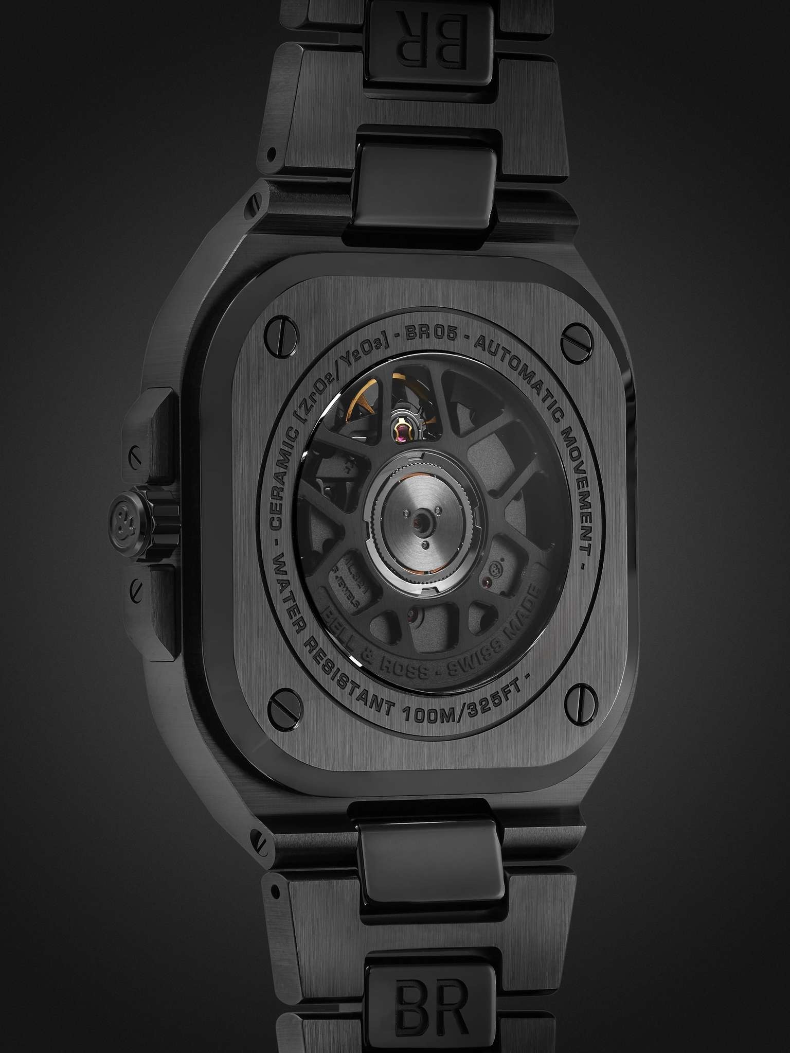 BR 05 Automatic 41mm Ceramic and PVD Watch, Ref. No. BR05A-BL-CE/SCE - 5