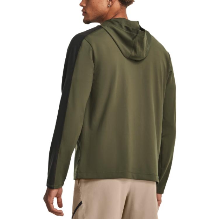 Under Armour Meridian Full-Zip Jacket 'Olive Green' 1379674-390 - 4