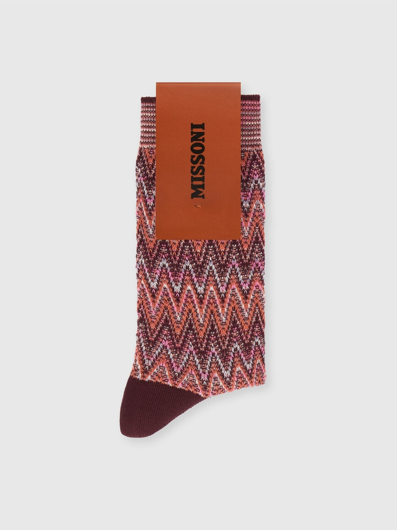 Missoni Chevron cotton socks outlook