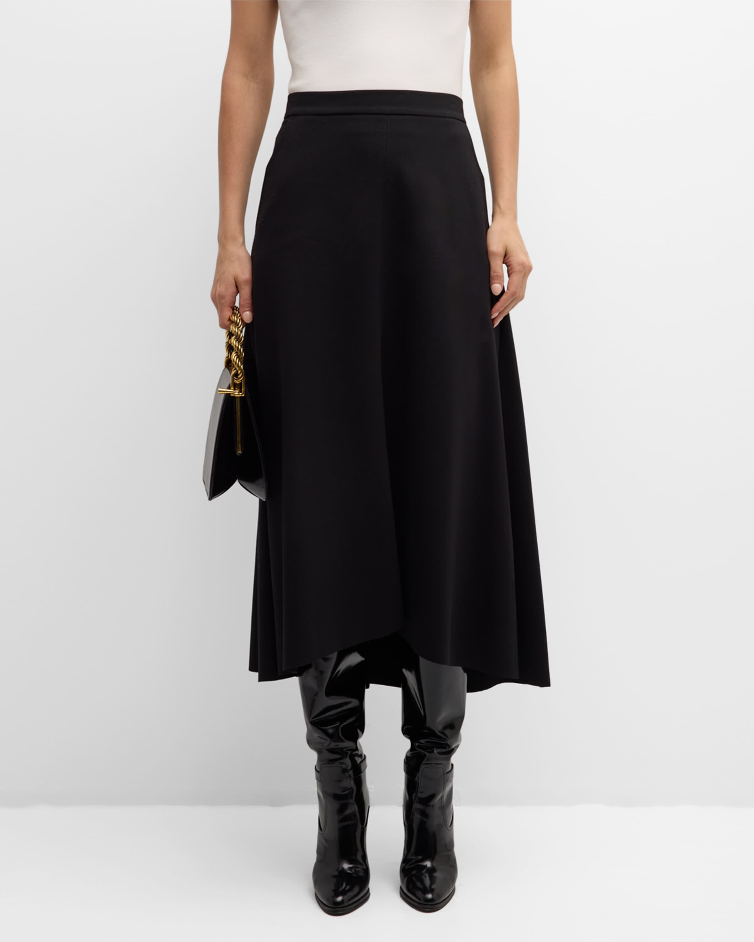 Emotional Essence High-Low Midi Skirt - 2