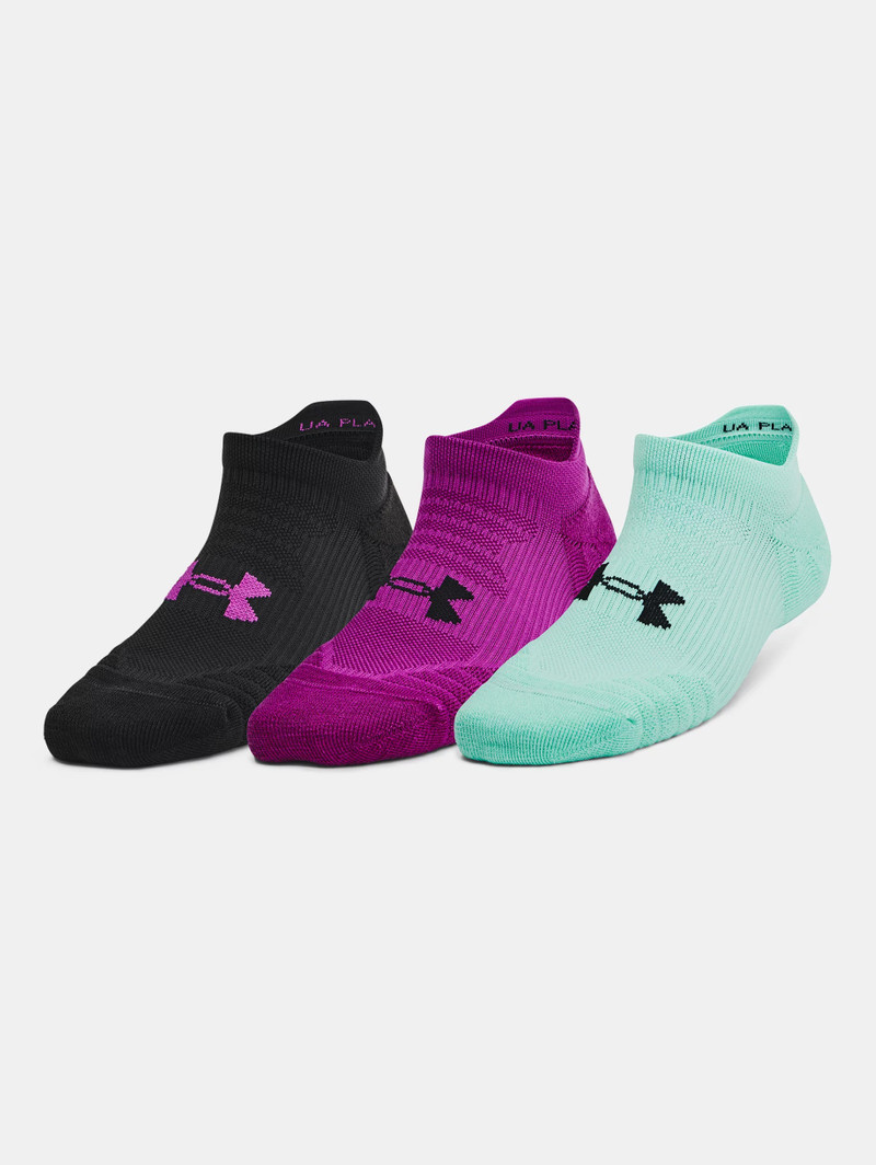 Women's UA Play Up 3-Pack No Show Tab Socks 3