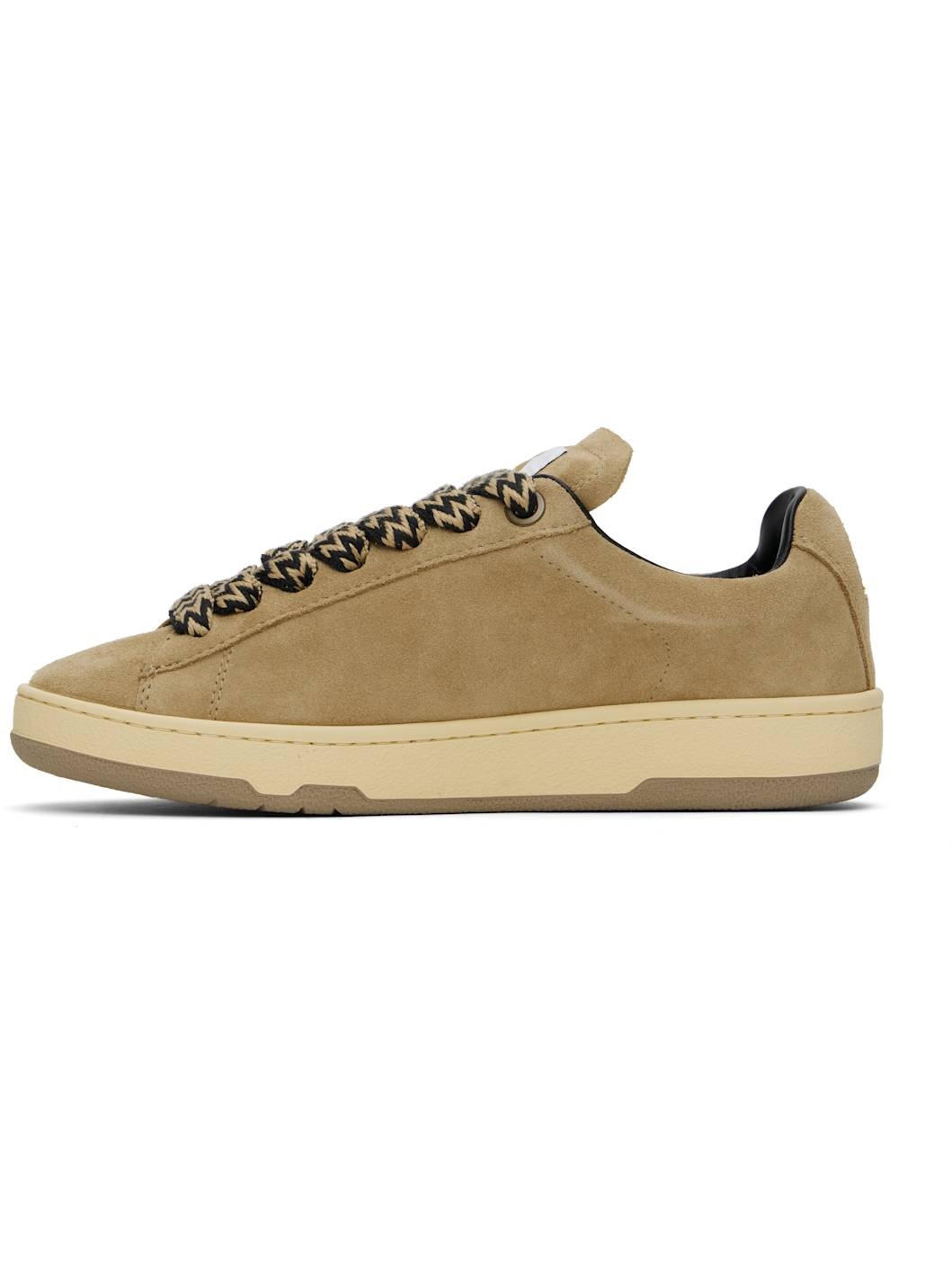 Tan Suede Curb Lite Sneakers - 3