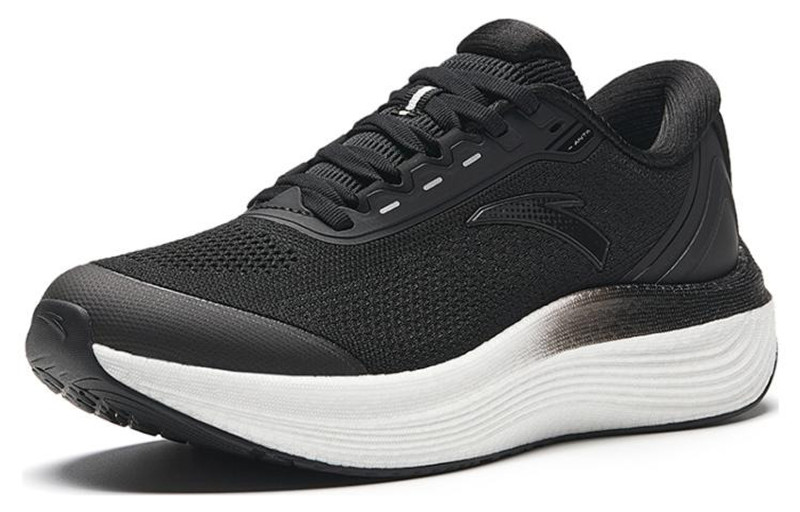 ANTA (WMNS) ANTA Running Series Sneakers Nitrogen 'Black Silver' 922335585-2 outlook
