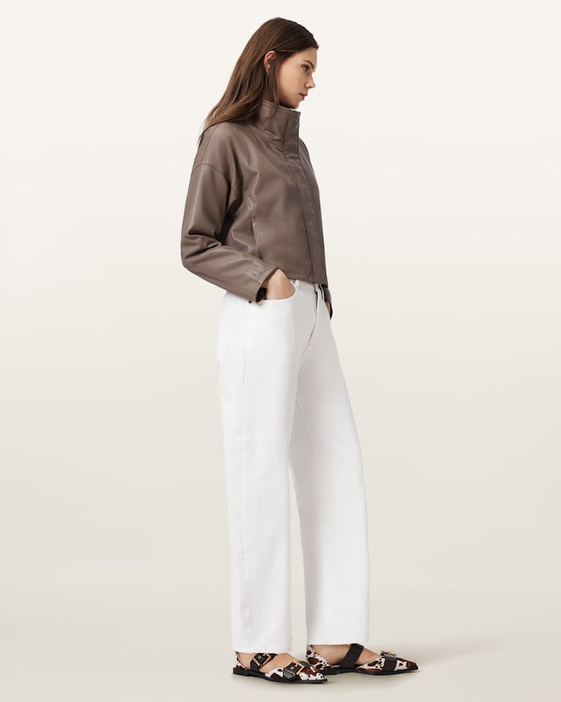 RYDER FUNNEL NECK LEATHER JACKET 7