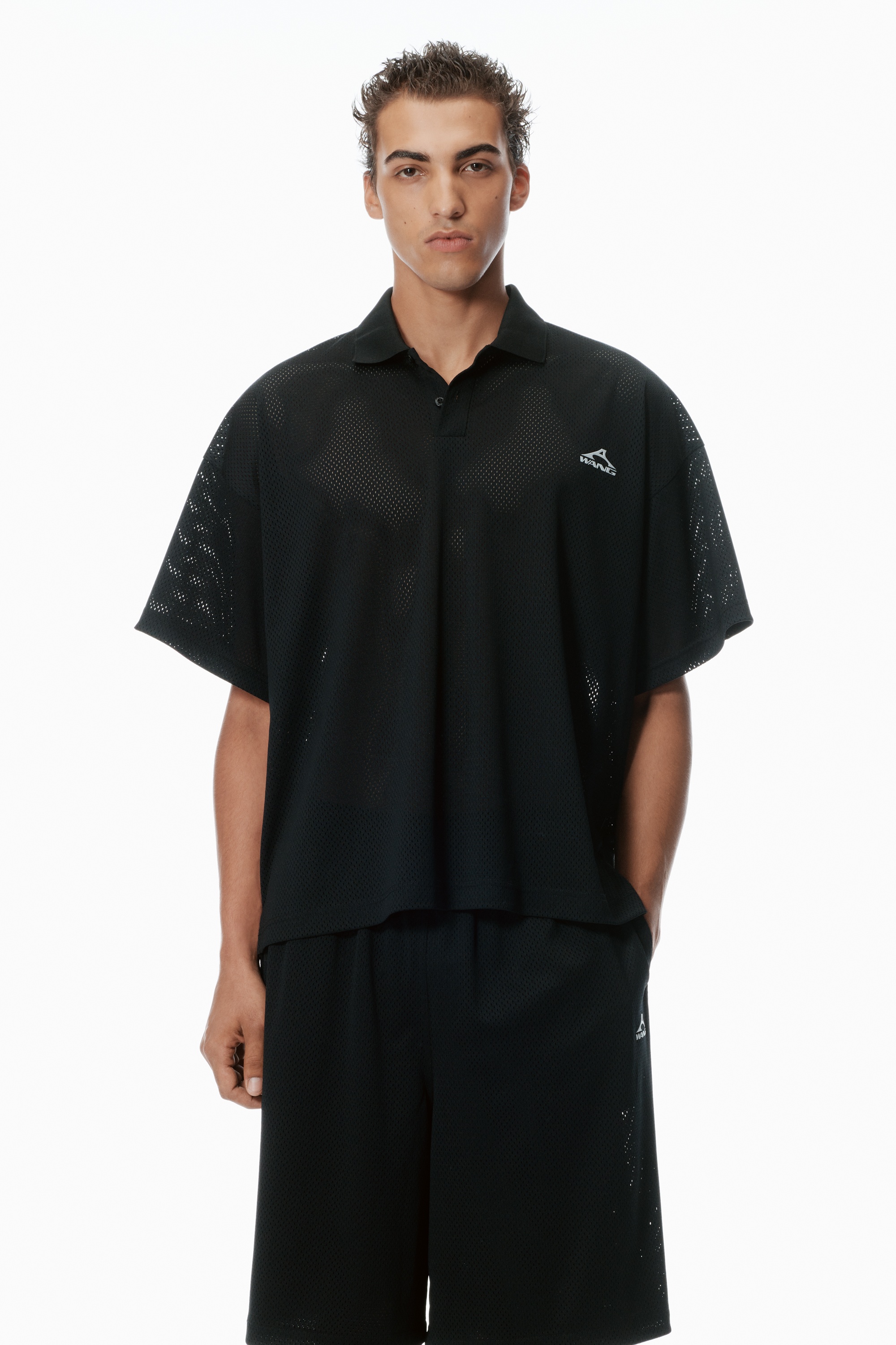 Athletic Mesh Logo Polo - 2